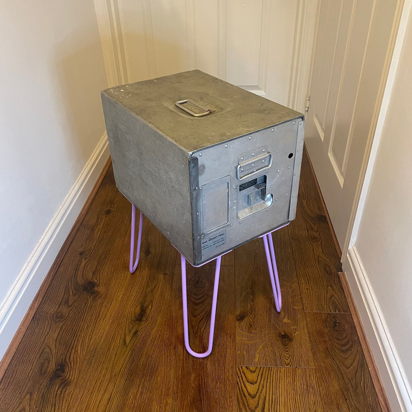 Monarch Airlines Galley Box Airways Plane Box Atlas Storage Side Table Handmade Very Rare