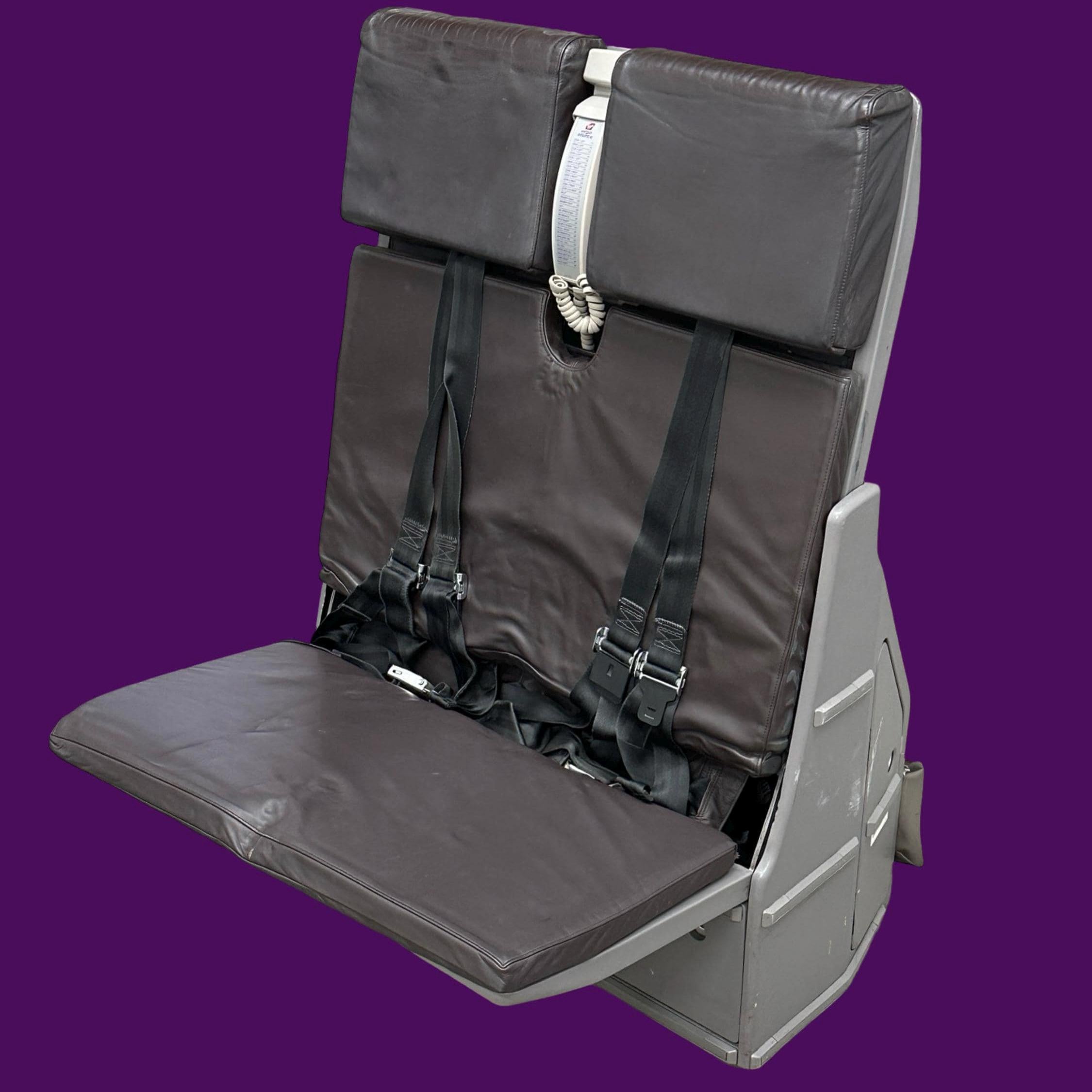 Virgin Atlantic Boeing 747 G-VXLG Flight Attendant Crew Seat Pursor Host Hostess Collectible Memorabilia Gift Jumbo Jet 747-400 Door Phone