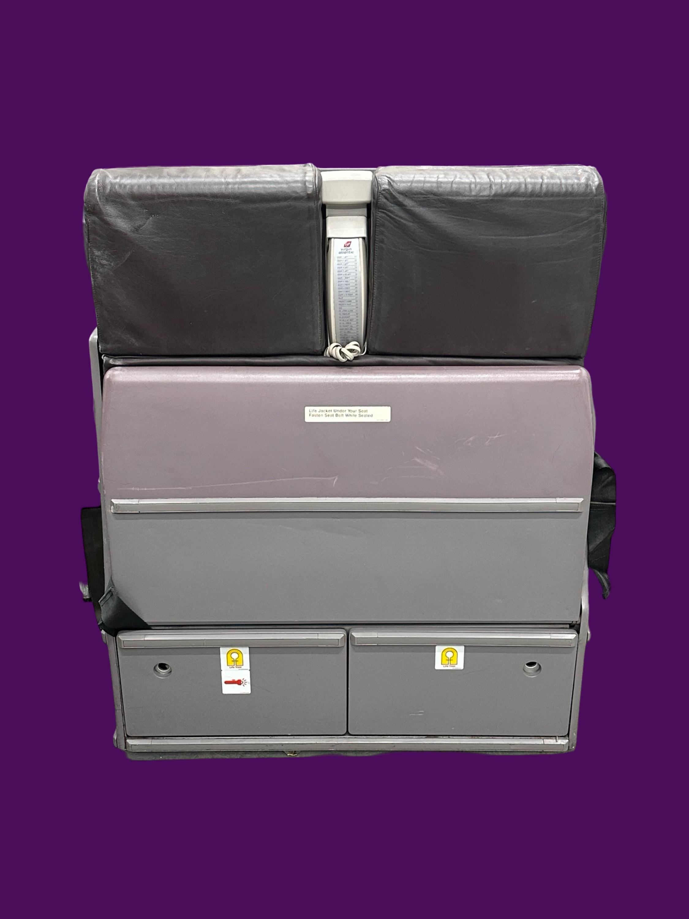 Virgin Atlantic Boeing 747 G-VXLG Flight Attendant Crew Seat Pursor Host Hostess Collectible Memorabilia Gift Jumbo Jet 747-400 Door Phone