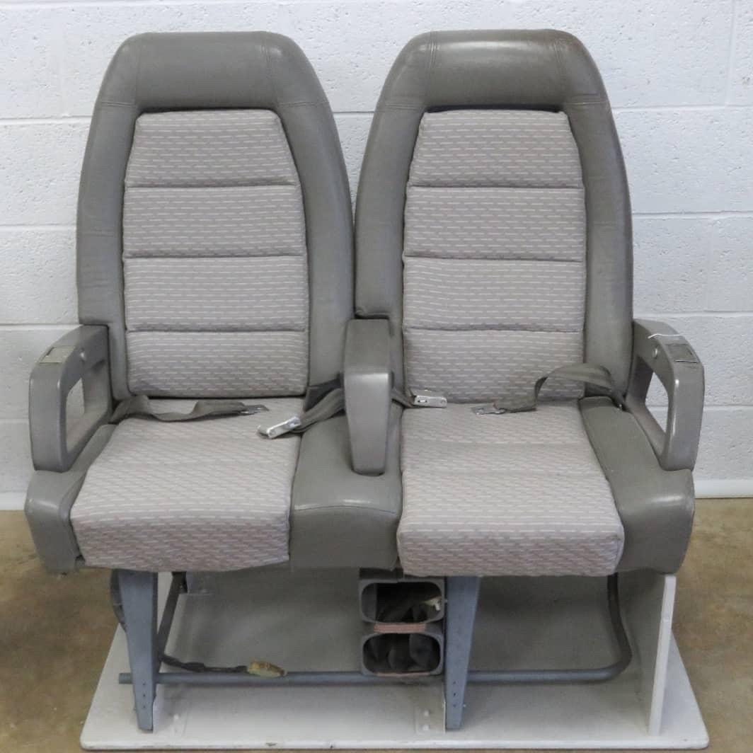 British Airways Concorde Double Leather Seat G-BOAA