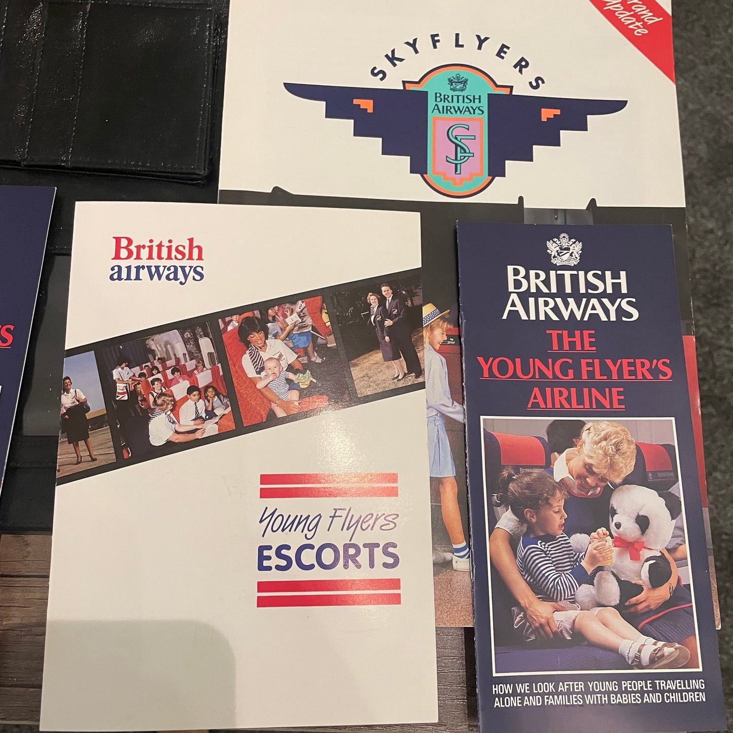 British Airways Young Flyers/skyflyers Memorabilia Very Rare Antique