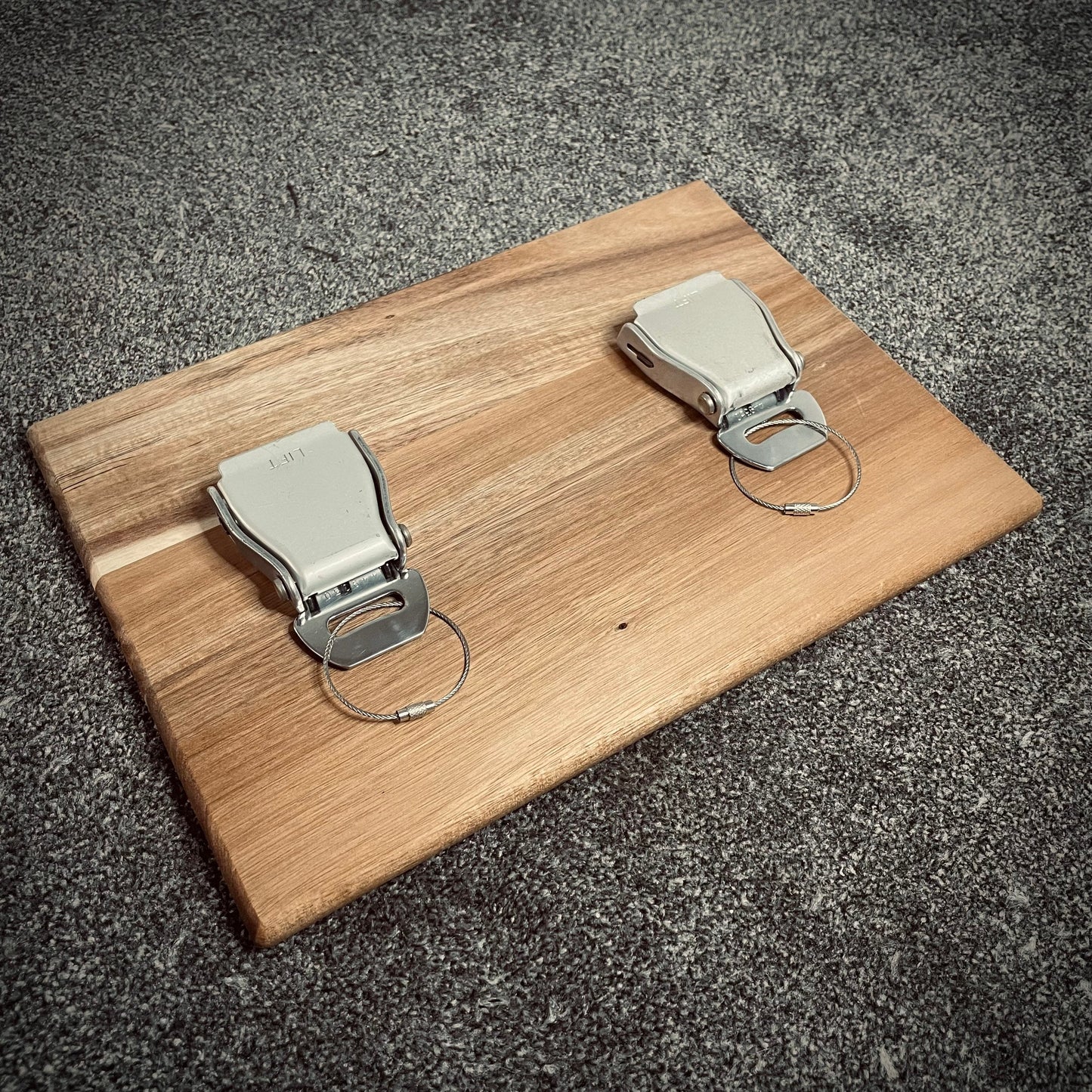 British Airways Airplane Aircraft Seatbelt Key Rack Holder Aviation Upcycle Gift Airbus