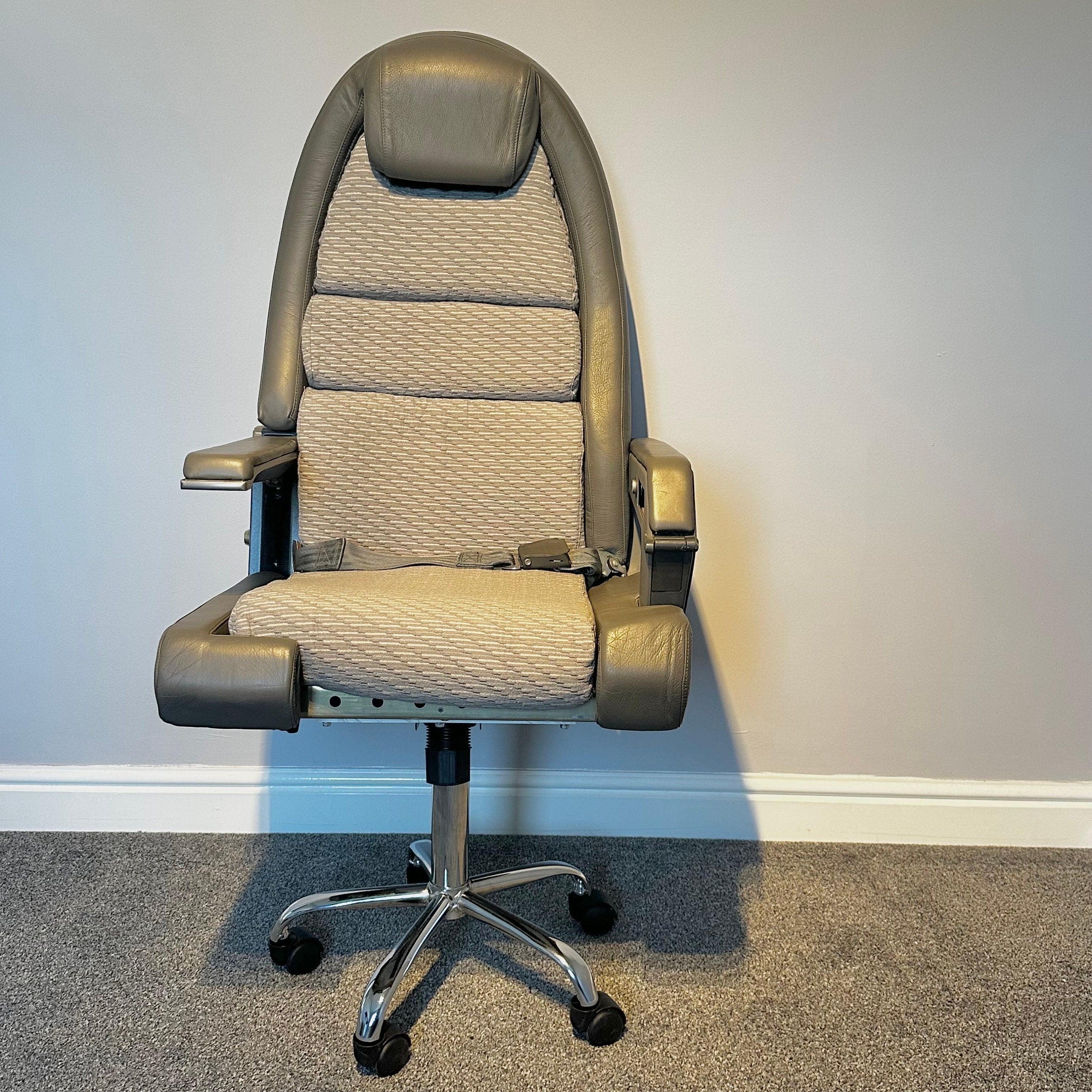 British Airways Concorde Upcycled Office Desk Chair G-BOAC Speedbird