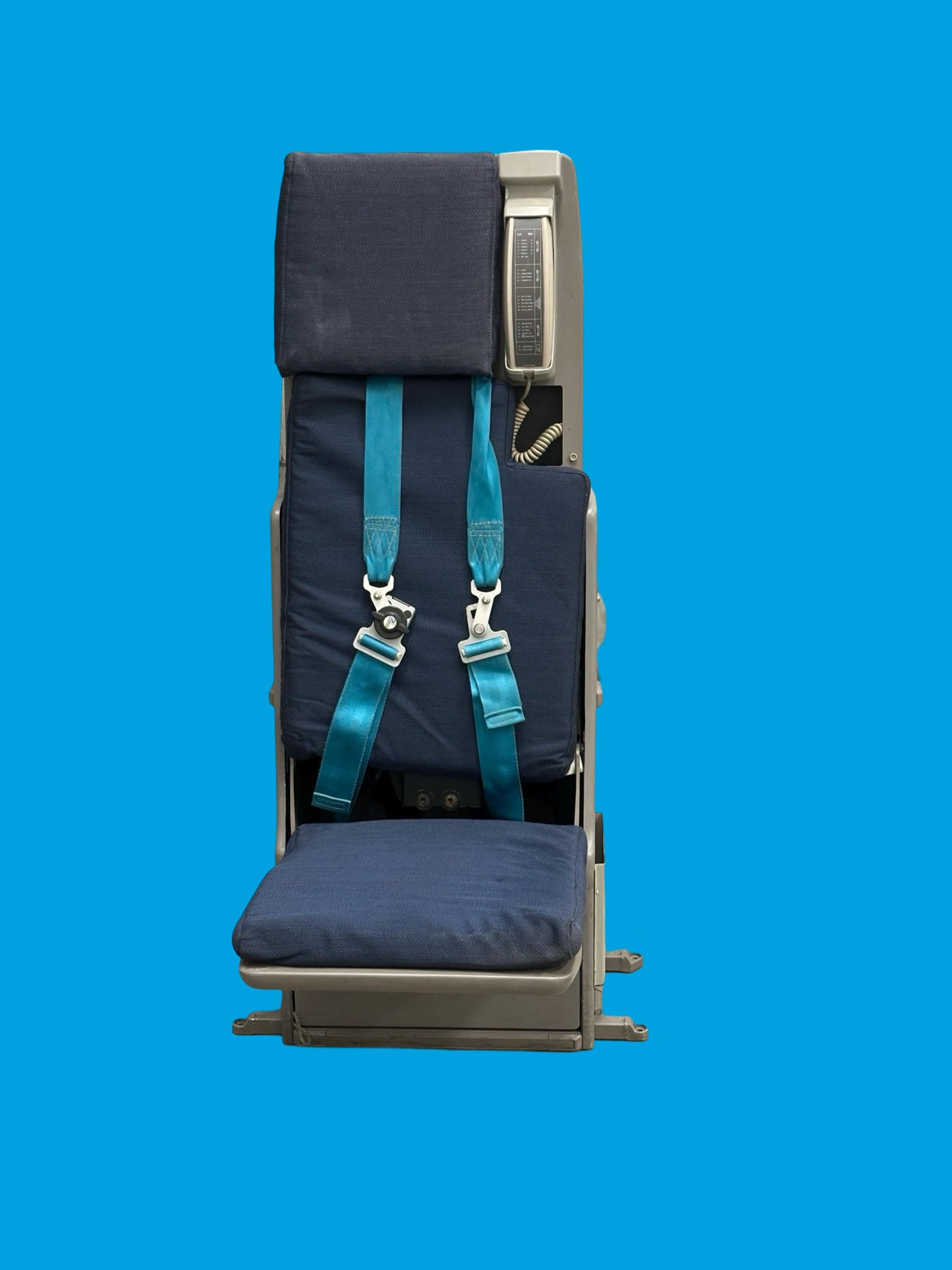 KLM Royal Dutch Airlines Boeing 747 PH-BFW Flight Attendant Crew Seat Pursor Host Hostess Collectible Memorabilia Gift Jumbo Jet 747-400