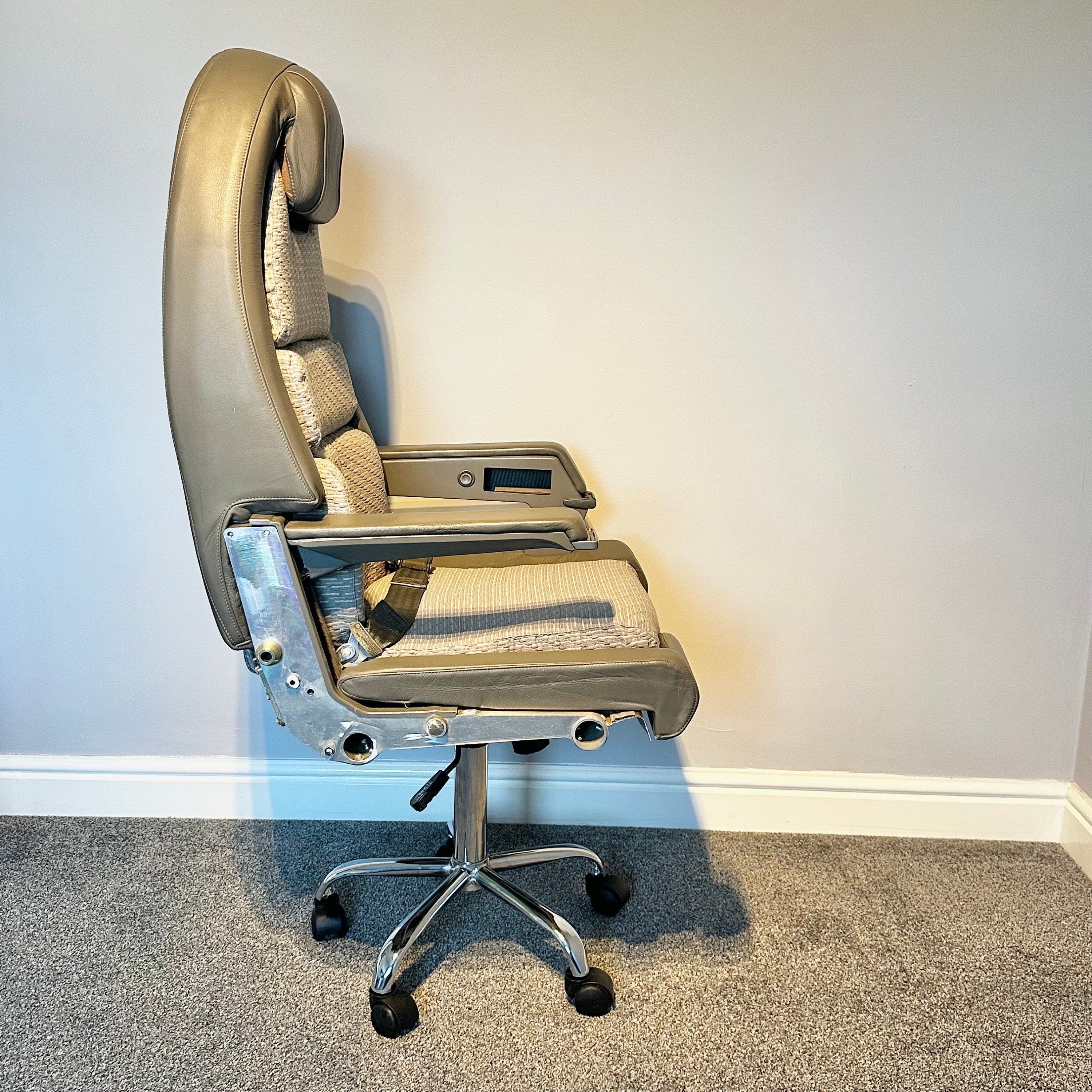 British Airways Concorde Upcycled Office Desk Chair G-BOAC Speedbird