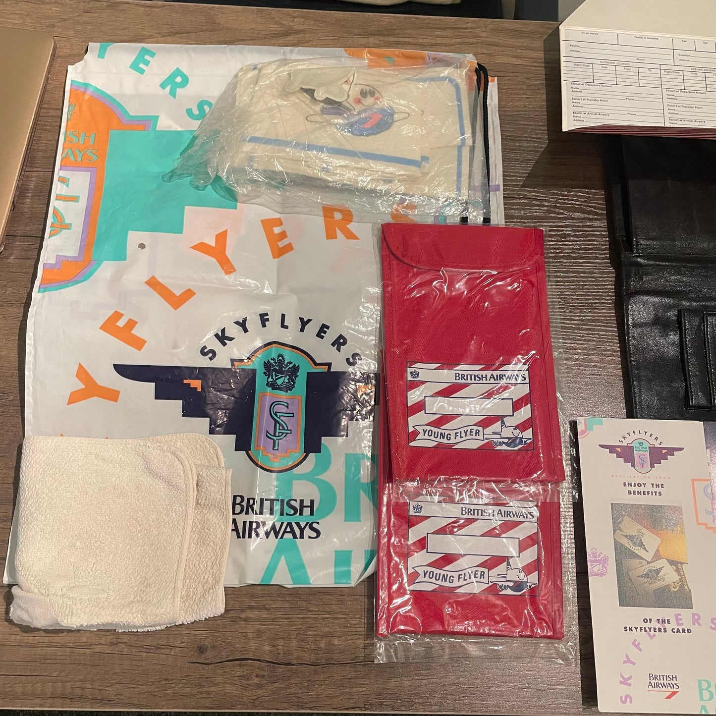 British Airways Young Flyers/skyflyers Memorabilia Very Rare Antique