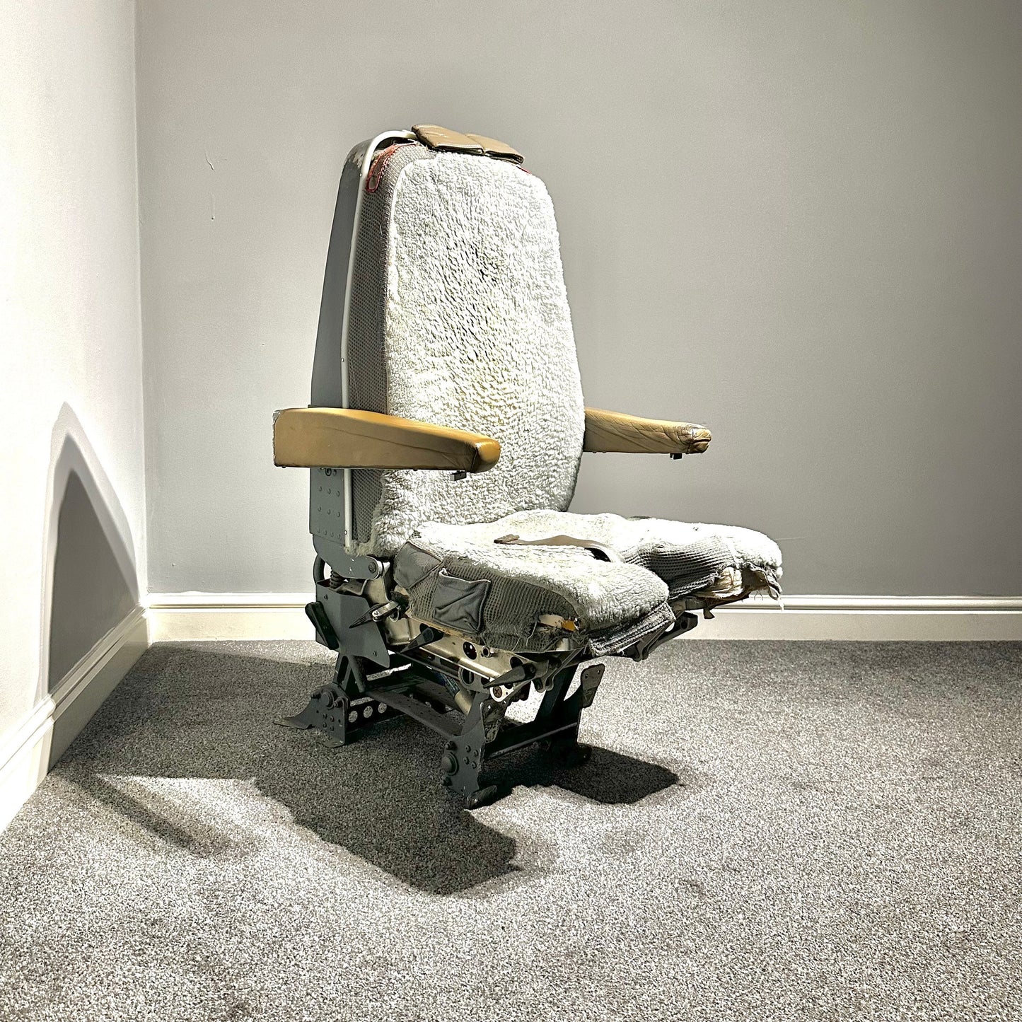 Boeing 737 Weber Captains Seat Cockpit Upcycled Office Desk Chair Classic Southwest