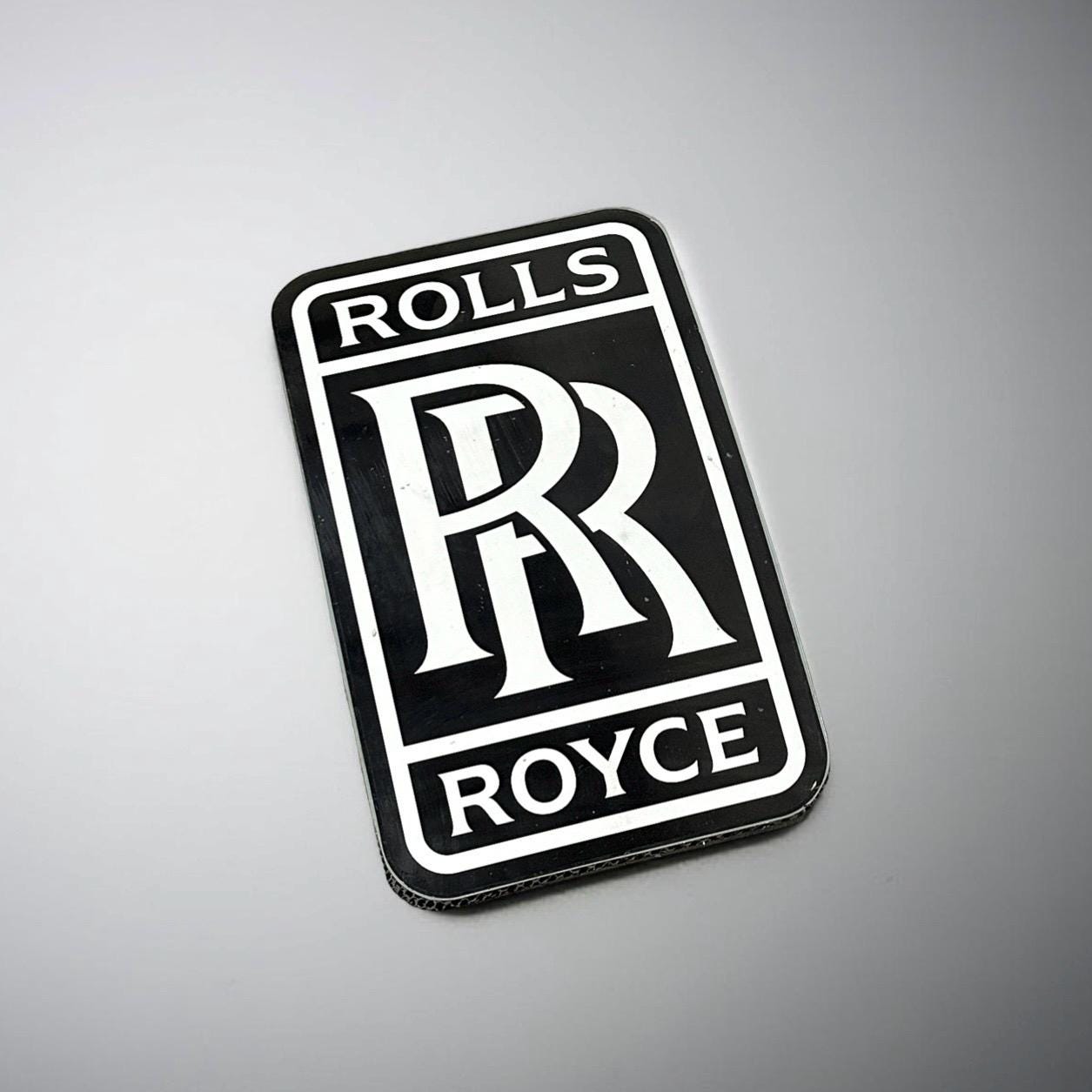 Rolls Royce Jet Engine Logo Cut Out PAN AM British Airways Royal Air Force Airline Aviation Upcycle Boeing Plane Aviator