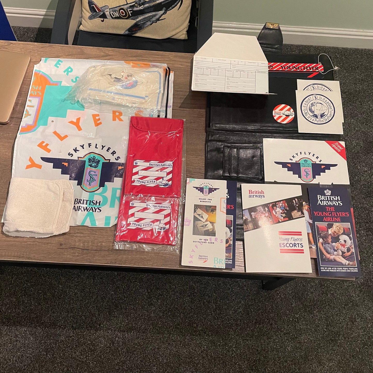 British Airways Young Flyers/skyflyers Memorabilia Very Rare Antique