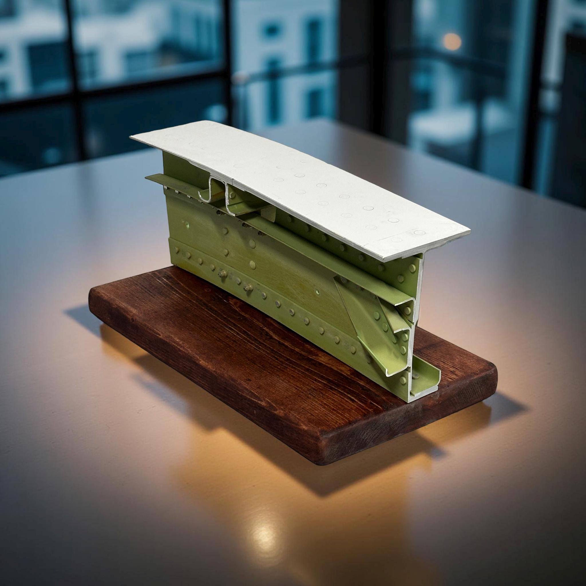 British Airways Boeing 747 G-BYGC BOAC Fuselage Rib Unique Aviation Gift Aircraft Collectible Pilot Gift Plane Lover Gift Upcycled Aircraft