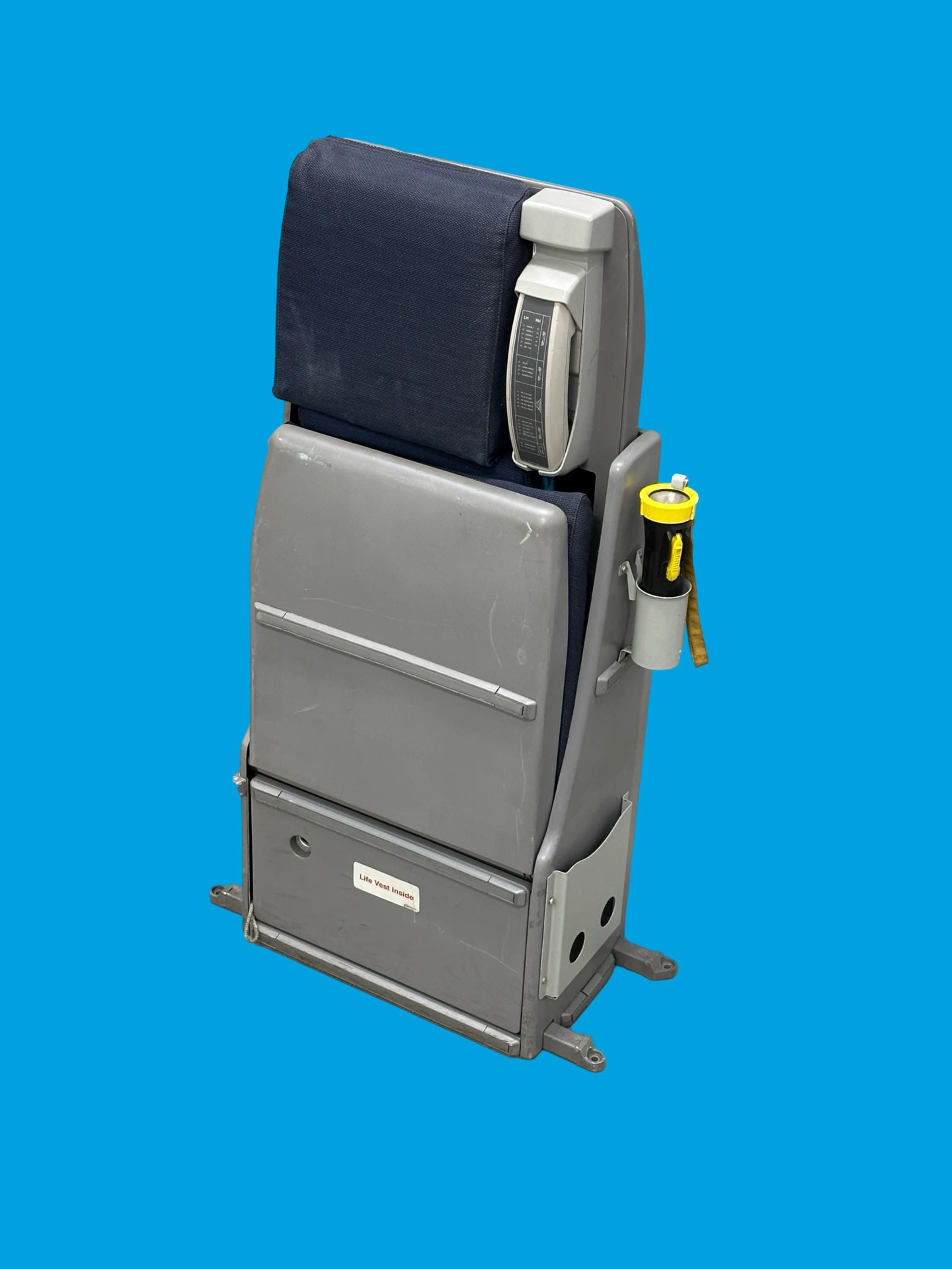 KLM Royal Dutch Airlines Boeing 747 PH-BFW Flight Attendant Crew Seat Pursor Host Hostess Collectible Memorabilia Gift Jumbo Jet 747-400