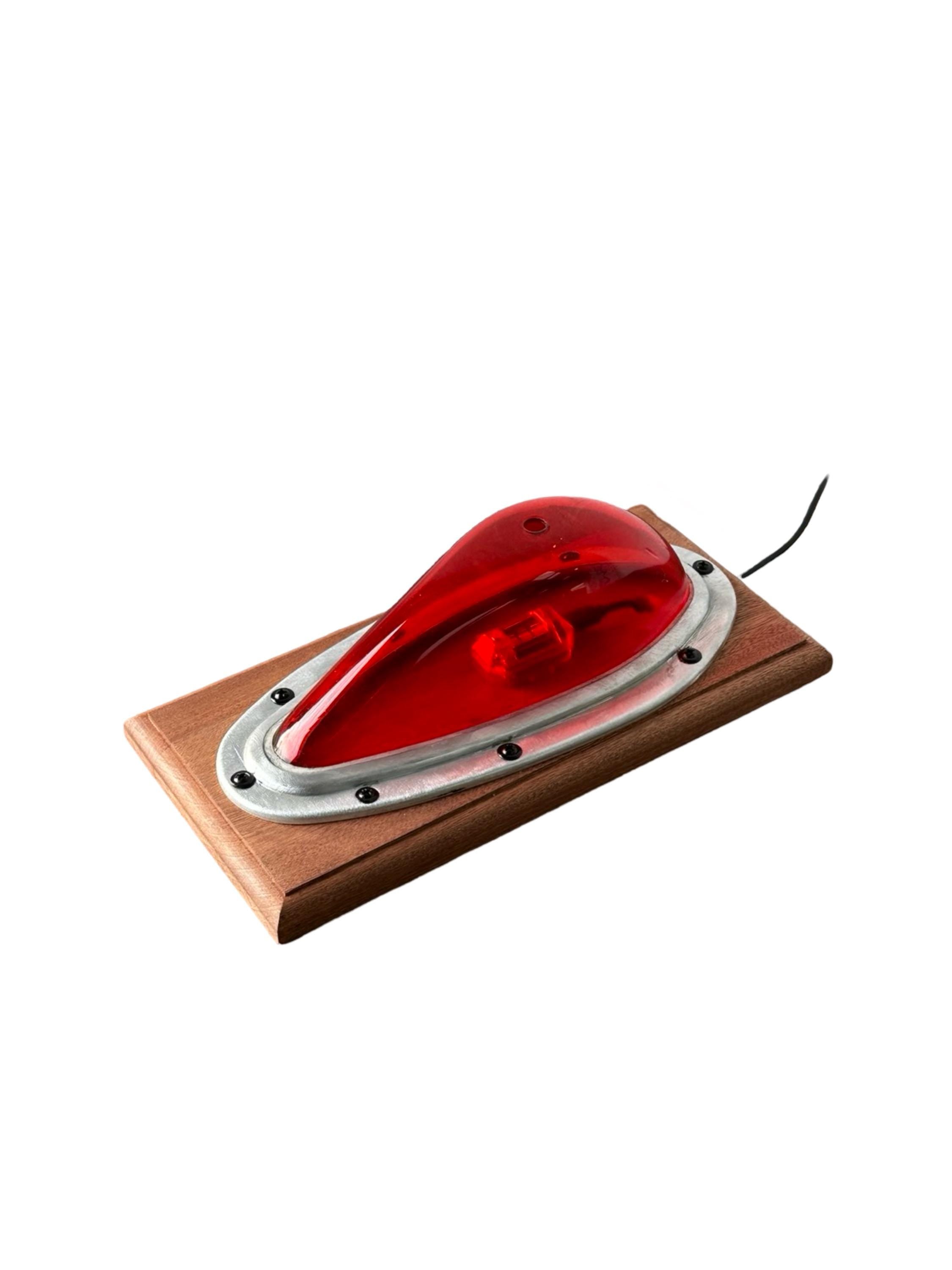 Emirates A6-EAA Airbus A330 Strobe Light Lamp Upcycled Table Lamp USB-Powered Aviation Decor Aircraft Collectible Unique Aviation Gift AV