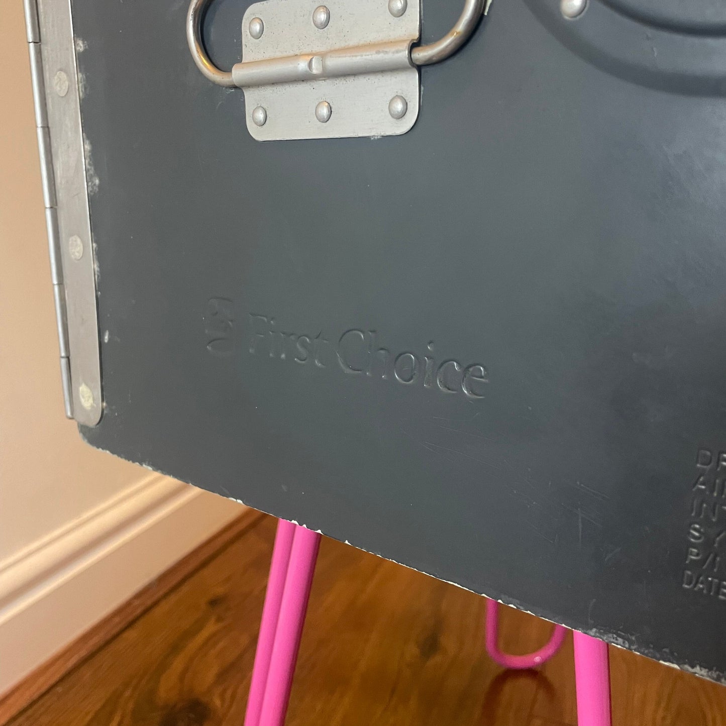 First Choice Airways Galley Box Airline Plane Box Atlas Storage Side Table Handmade Very Rare