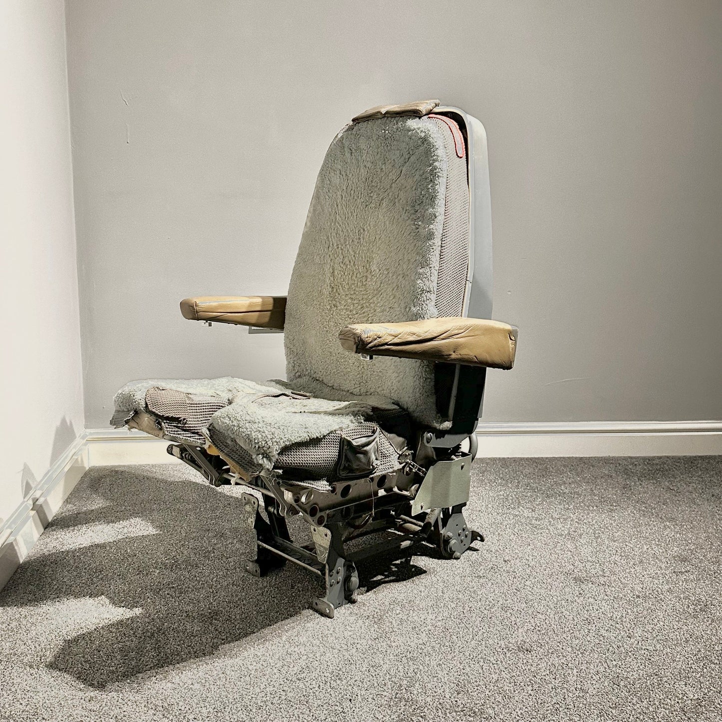 Boeing 737 Weber Captains Seat Cockpit Upcycled Office Desk Chair Classic Southwest