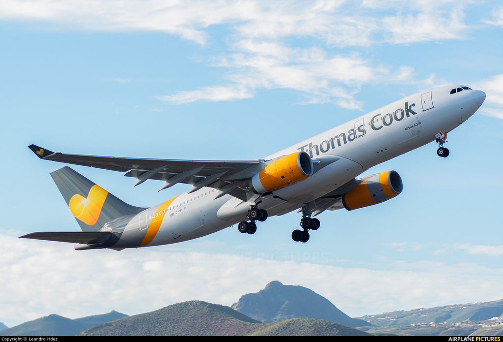 Thomas Cook Airbus A330 G-MLJL upcycled office desk chair Boeing aviator pilot  Flight deck long haul