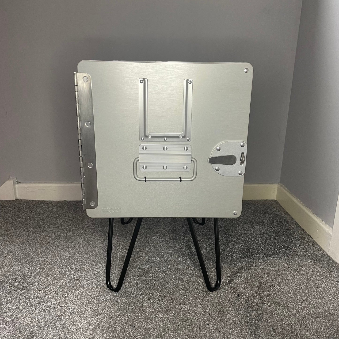 Brand new Galley Box Airline Plane Box Atlas Storage Side Table Handmade With 2 Plastic Airline Drawers