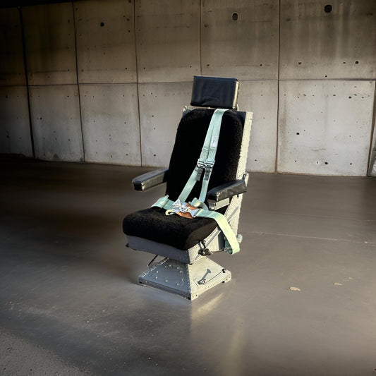Zh102 Royal Air Force Boeing E-3d Sentry Aew1 Cockpit First Second Observer Pilot Seat Desk Chair Airline Aviation Upcycle Boeing Plane Avia