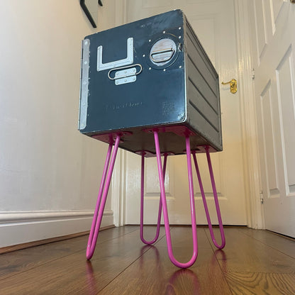 First Choice Airways Galley Box Airline Plane Box Atlas Storage Side Table Handmade Very Rare