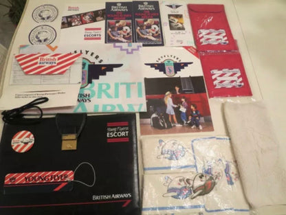 British Airways Young Flyers/skyflyers Memorabilia Very Rare Antique