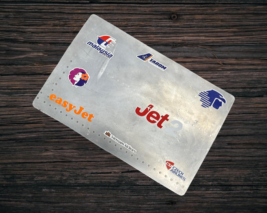 Boeing 737 Airline Stickerbomb fuselage Cut Art Airline Aviation Upcycle Boeing Gift Plane Aircraft Aviator