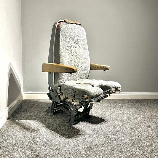 Boeing 737 Weber Captains Seat Cockpit Upcycled Office Desk Chair Classic Southwest