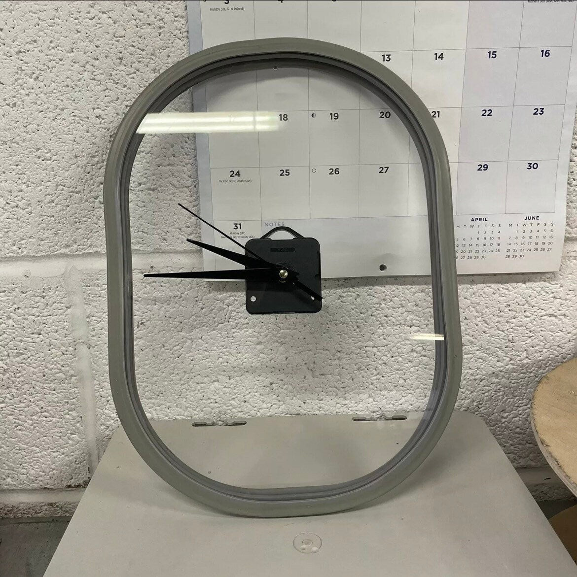 Airbus A320 Clock Window Blank Aviation Man Cave Aircraft Upcycle Gift