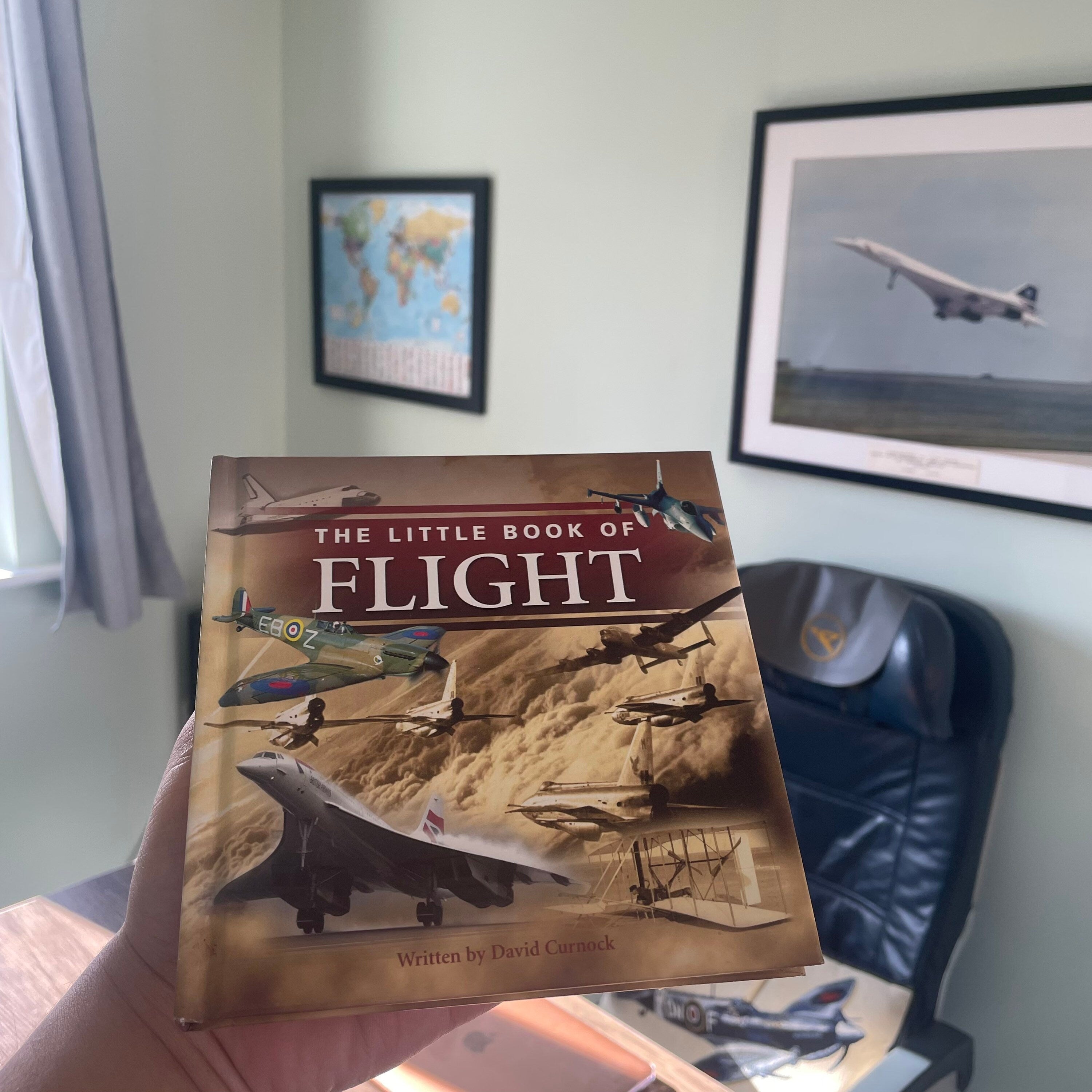 The Little Book Of Flight Hardback Book British Airways Concorde Super Guppy Training Rare Boeing Collectible Airbus memorabilia retro