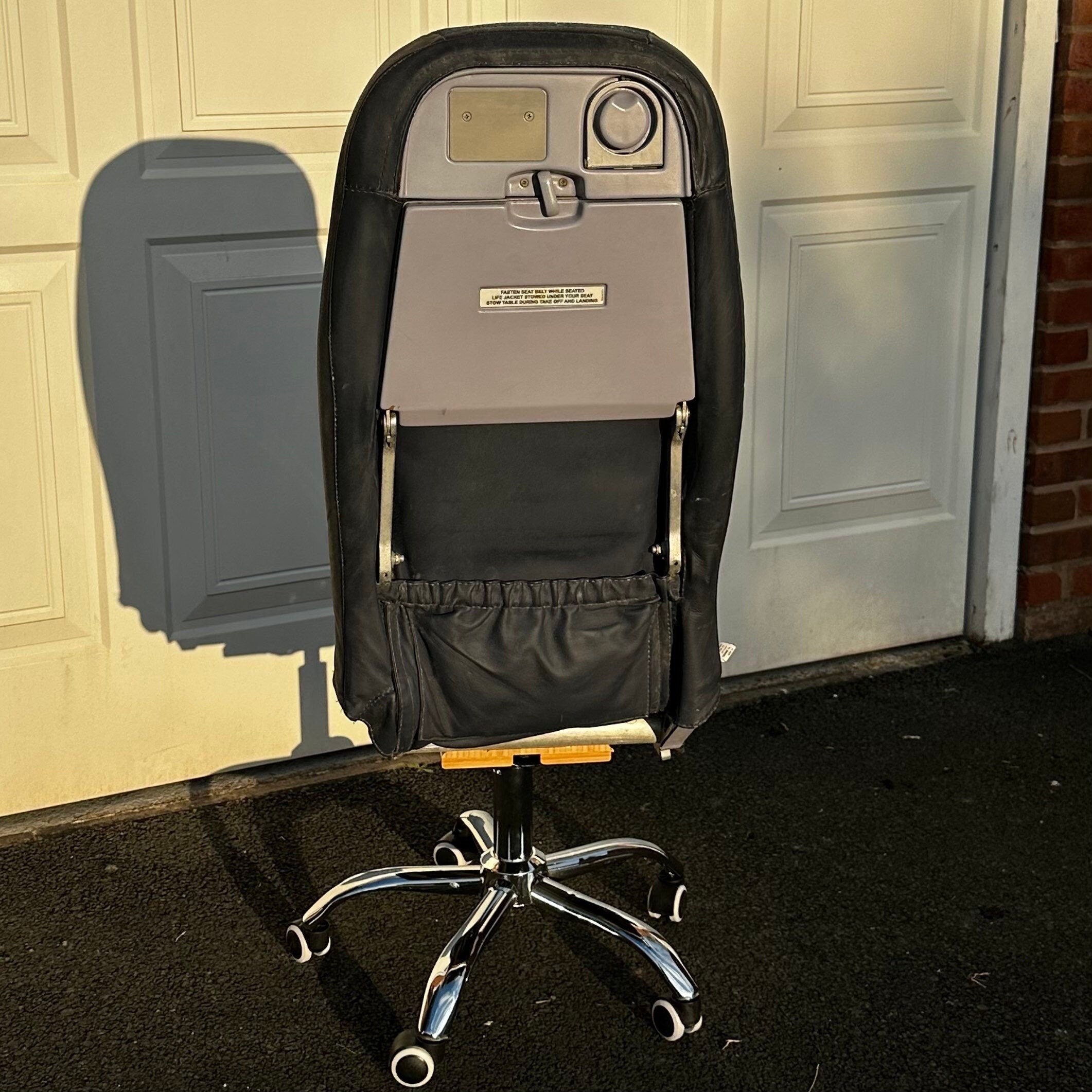 BAE Jetstream 41 Eastern Airways G-CIHD Cabin Seat Upcycled Office Desk Chair Officer