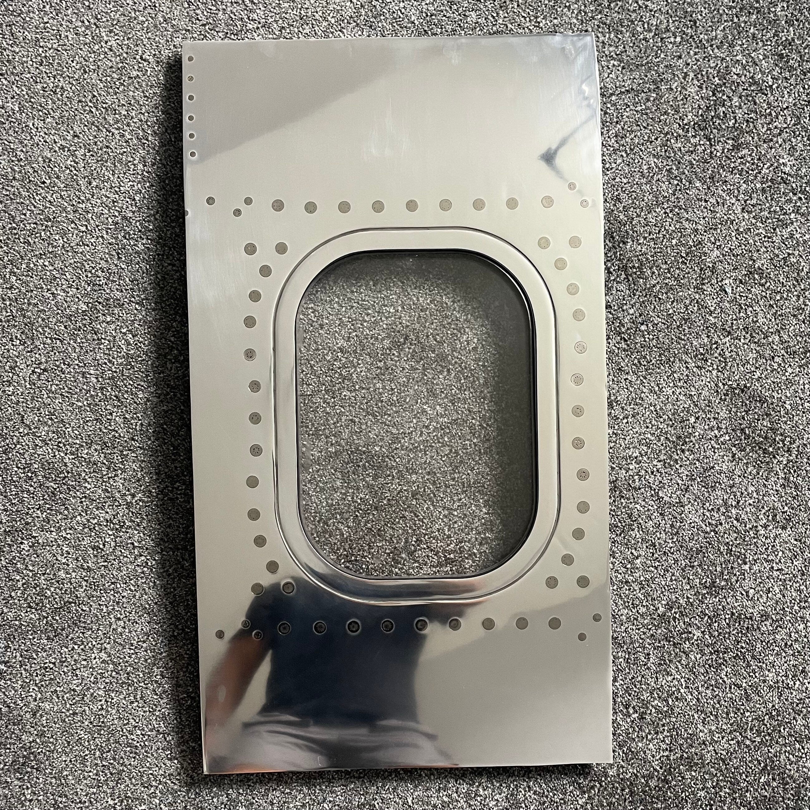 Olympic Airways SX-OAD Boeing 747 Mirror Polished Fuselage Cut Airline Aviation Upcycle Boeing Gift Plane Aircraft Aviator  n188ua