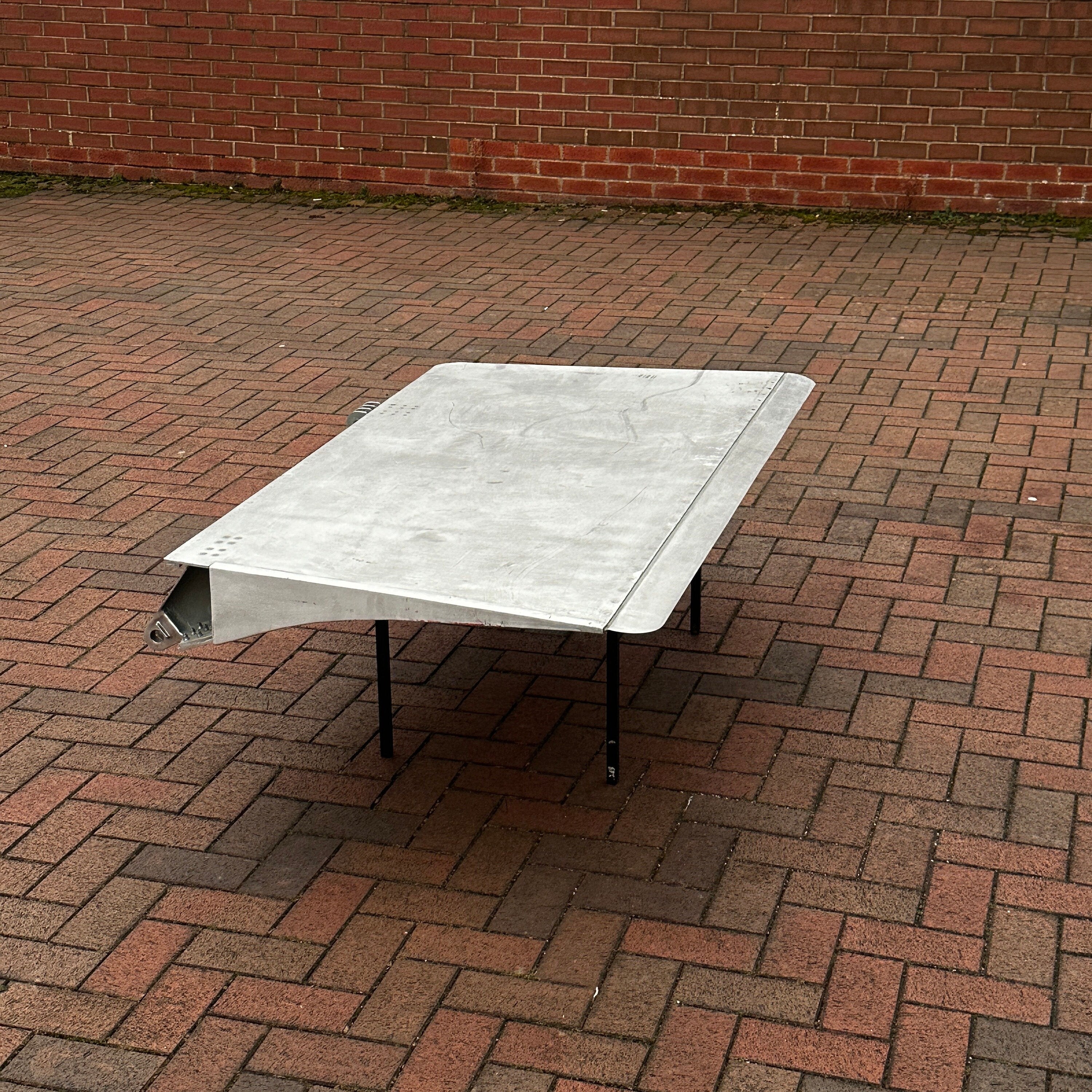 Pan Am N508PA Royal Air Force ZE704 R/H Spoiler Speedbrake Coffee Table  Airline Aviation Upcycle  Plane Aviator