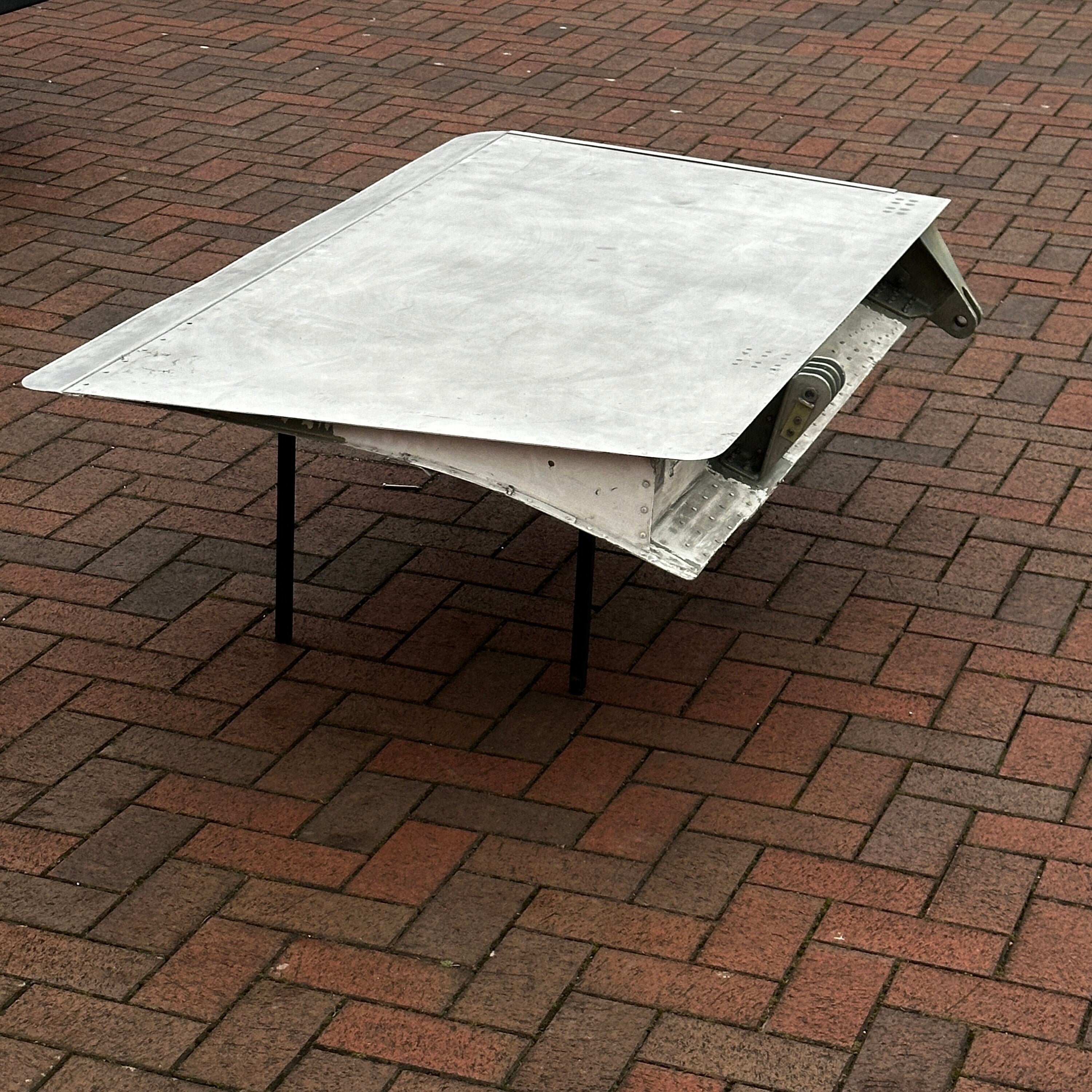Pan Am N508PA Royal Air Force ZE704 R/H Spoiler Speedbrake Coffee Table  Airline Aviation Upcycle  Plane Aviator