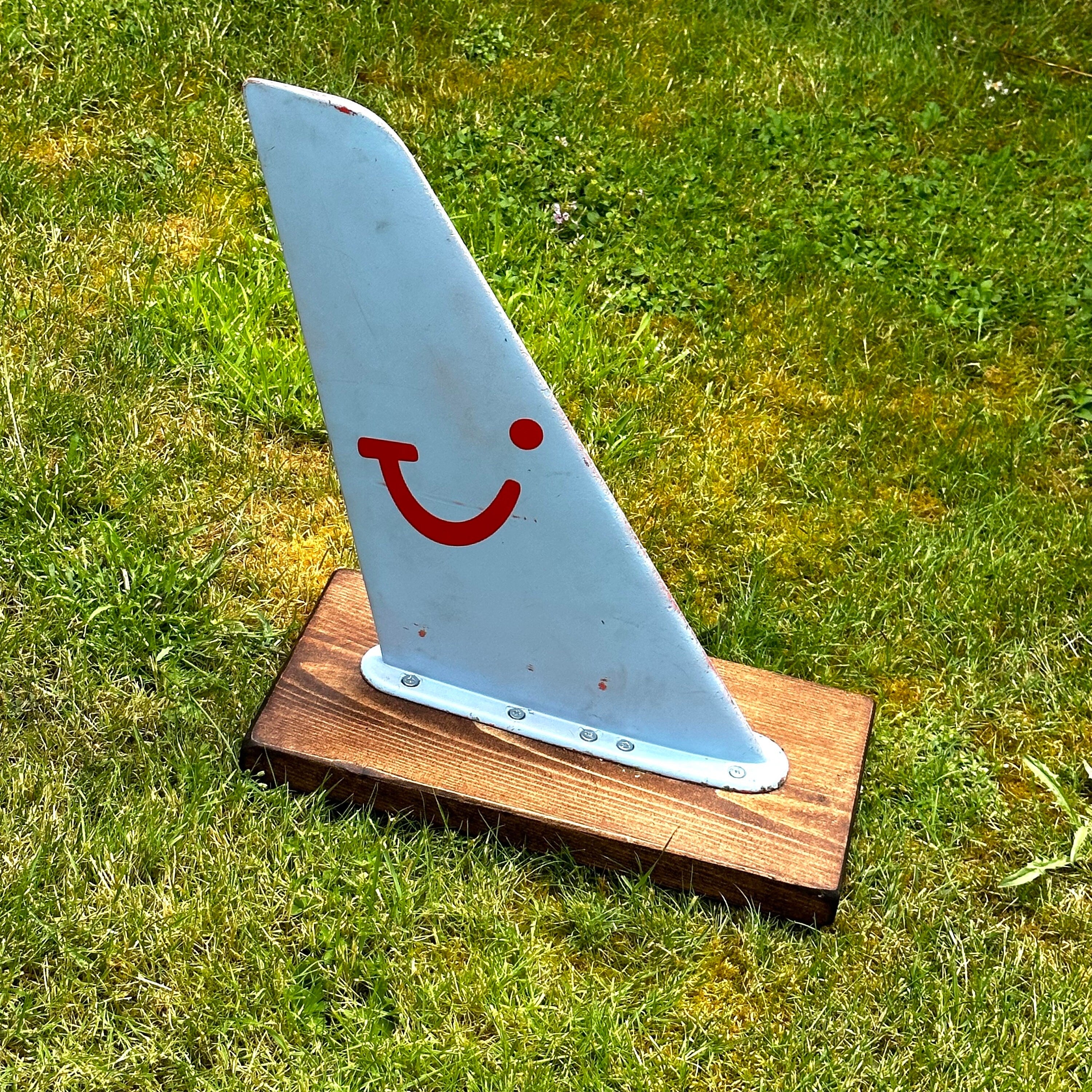 Tui Airways Mounted VHF Antenna Upcycled Ornament Paperweight RAF MOD adour boeing airbus pilot aviator
