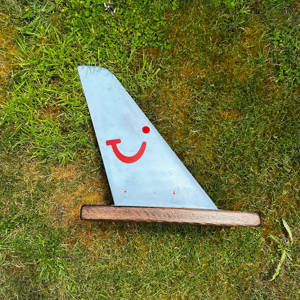 Tui Airways Mounted VHF Antenna Upcycled Ornament Paperweight RAF MOD adour boeing airbus pilot aviator