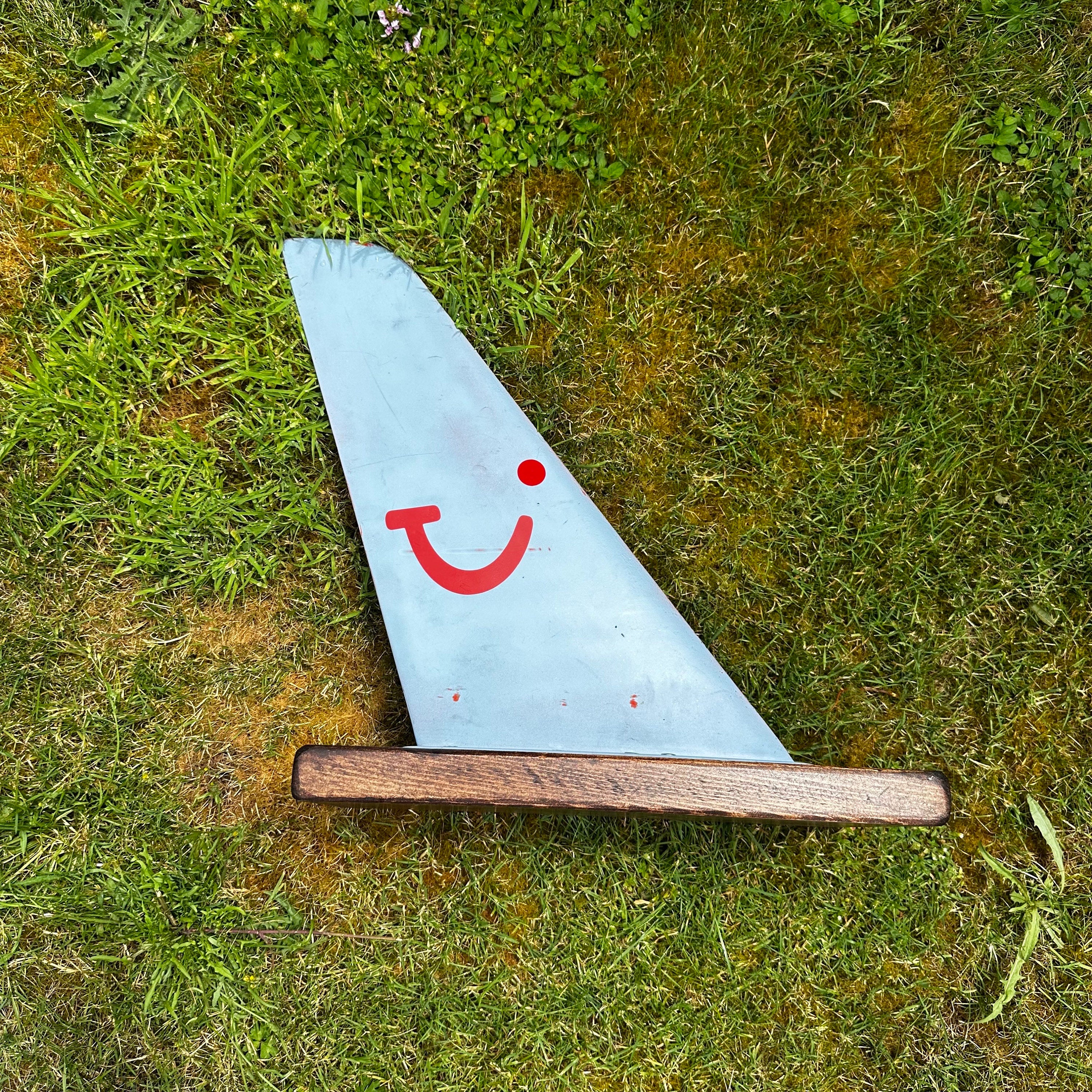 Tui Airways Mounted VHF Antenna Upcycled Ornament Paperweight RAF MOD adour boeing airbus pilot aviator