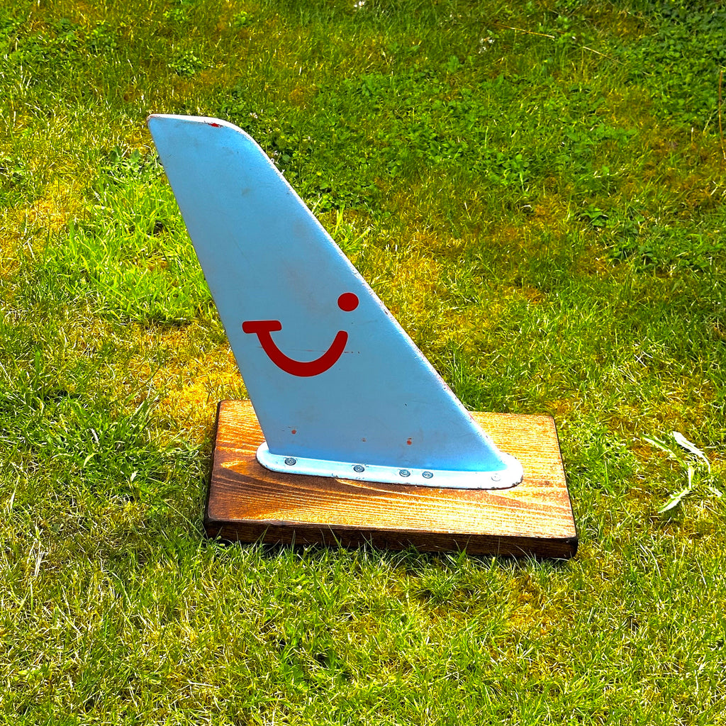 Tui Airways Mounted VHF Antenna Upcycled Ornament Paperweight RAF MOD adour boeing airbus pilot aviator