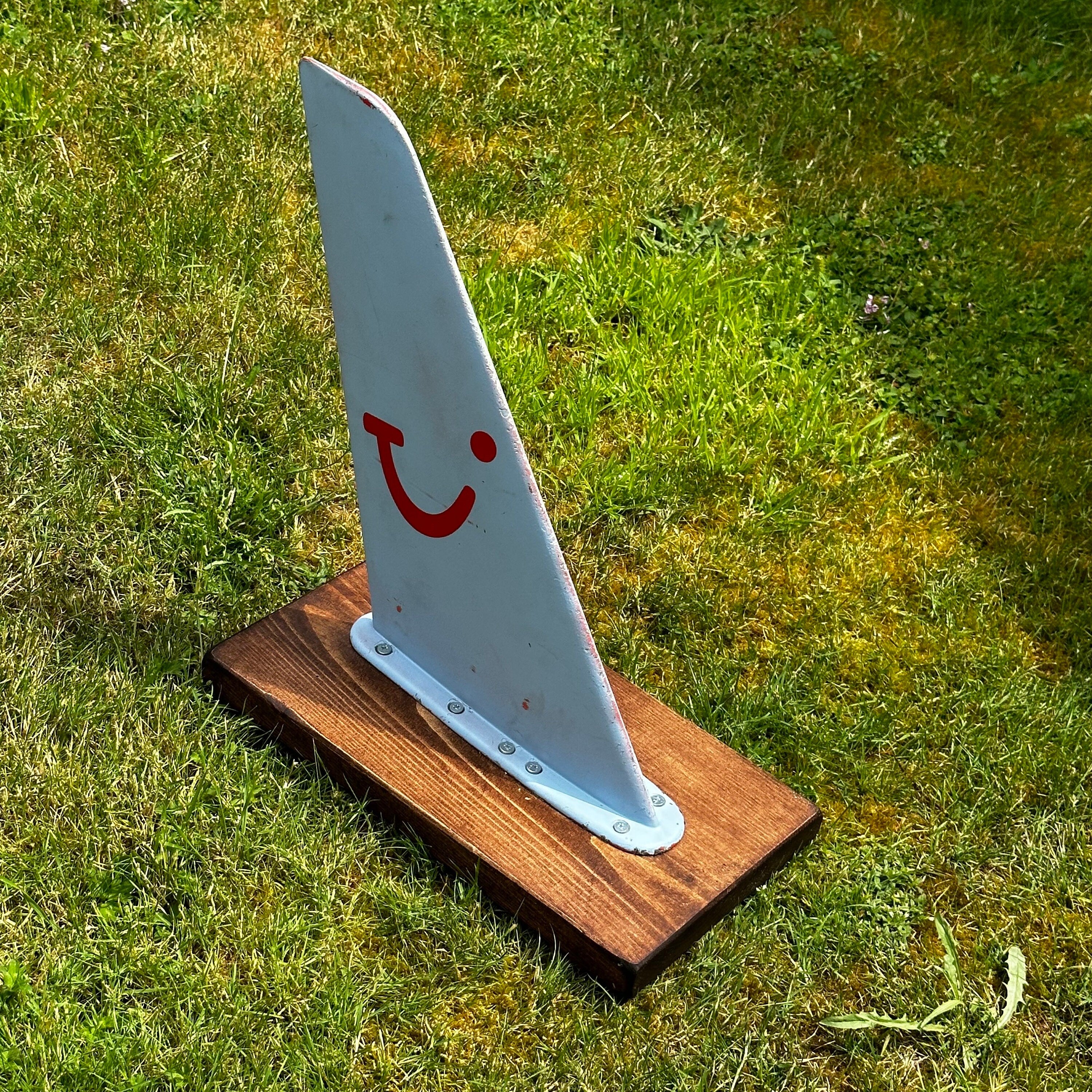 Tui Airways Mounted VHF Antenna Upcycled Ornament Paperweight RAF MOD adour boeing airbus pilot aviator