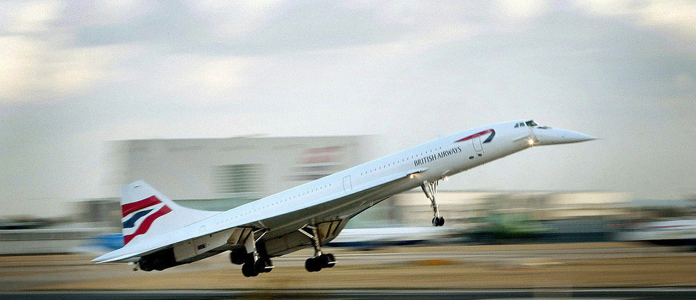 British Airways Concorde Upcycled Office Desk Chair G-BOAC Speedbird