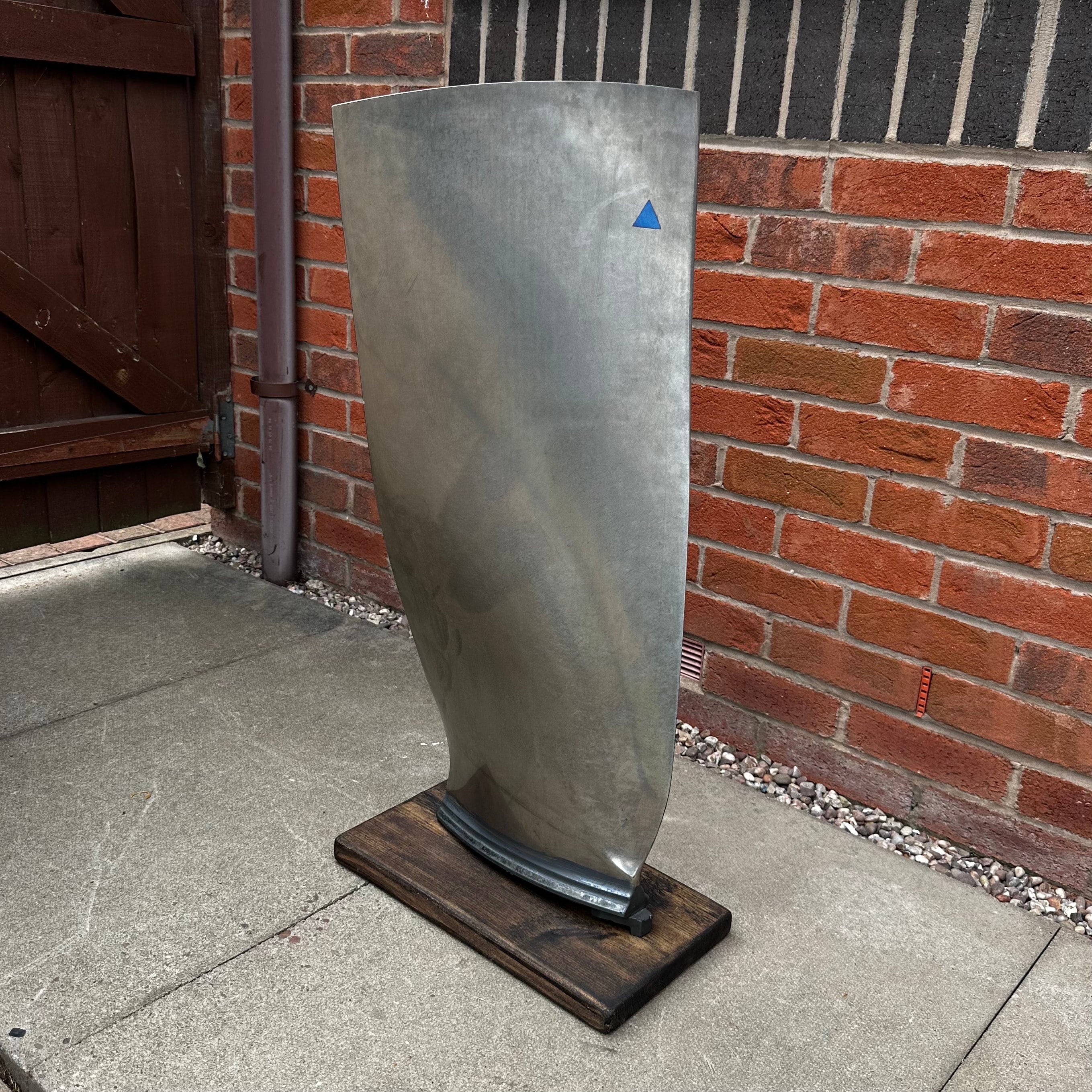 Rolls Royce RB211 Boeing 747 Stage 1 Compressor Engine Blade Mounted Airline Aviation Upcycle Boeing Gift Plane Aircraft Aviator