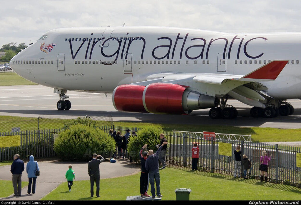 Virgin Atlantic G-VAST Boeing 747 Upcycled Ornament Fuselage Rib Spar Paperweight adour boeing airbus pilot aviator Wood Oak