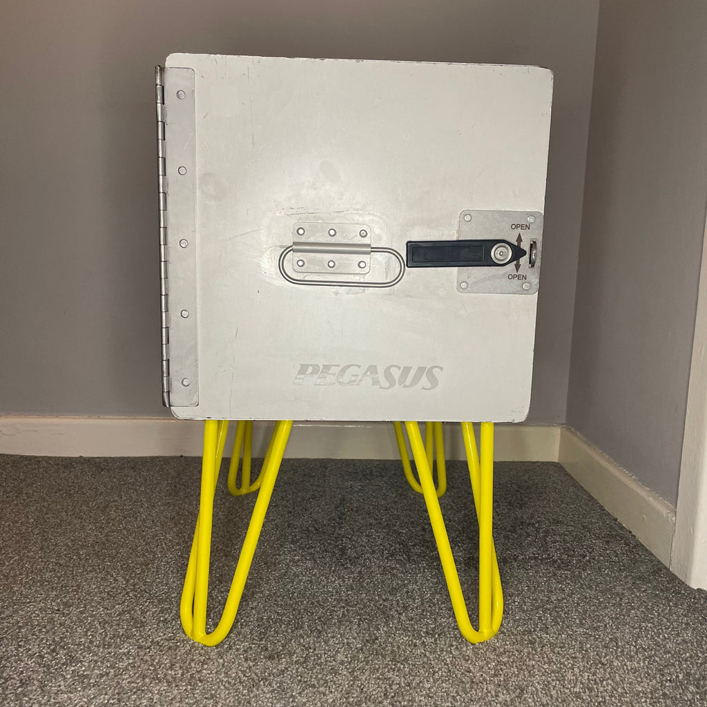Pegasus Turkish Airlines Galley Box Airline Plane Box Atlas Storage Side Table Handmade Very Rare
