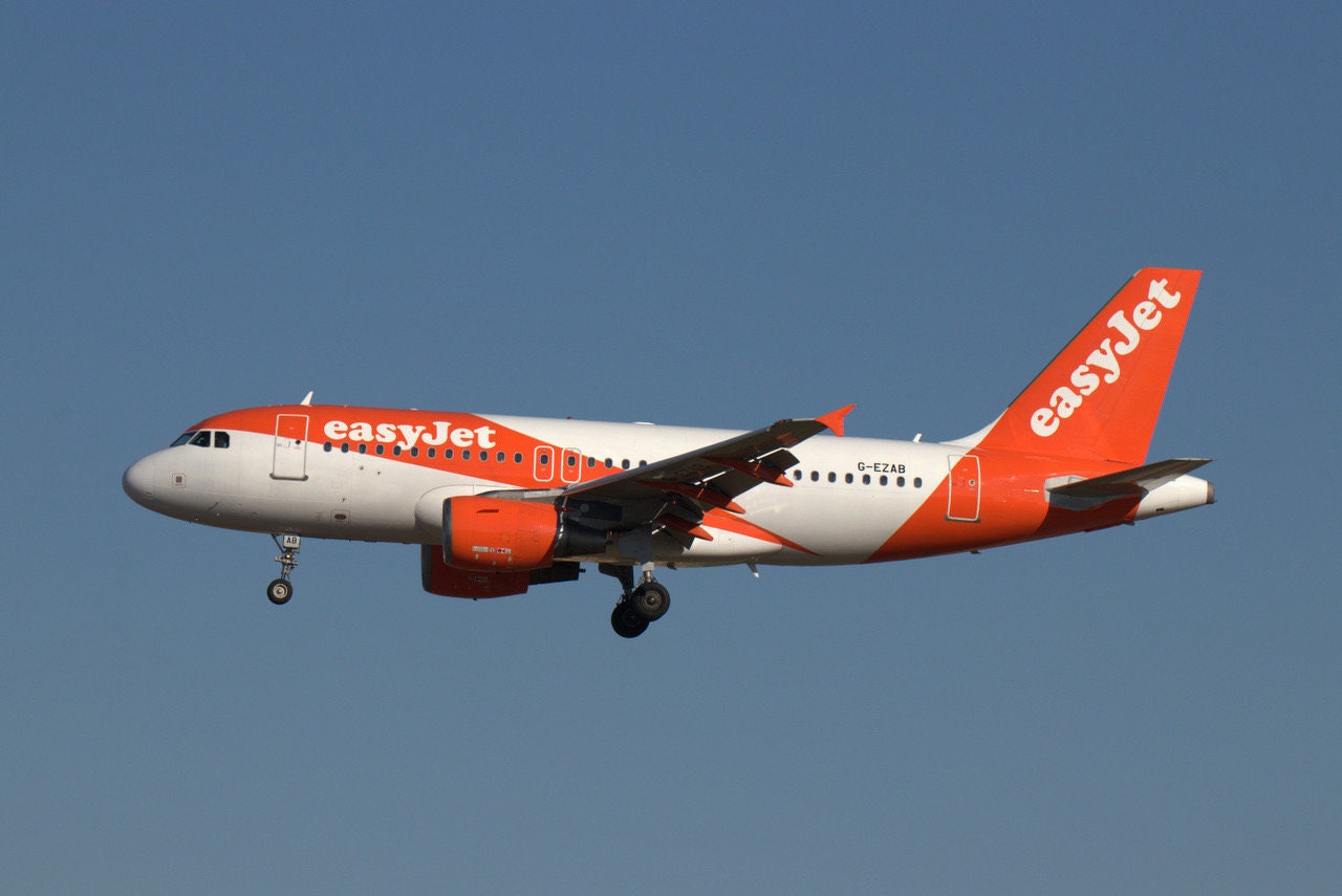 Easyjet Airways G-EZAB Airbus A319 A320 Half Size Meal Cart Trolley Food Galley Box Airline Plane Box Atlas Storage Side Table Handmade Rare