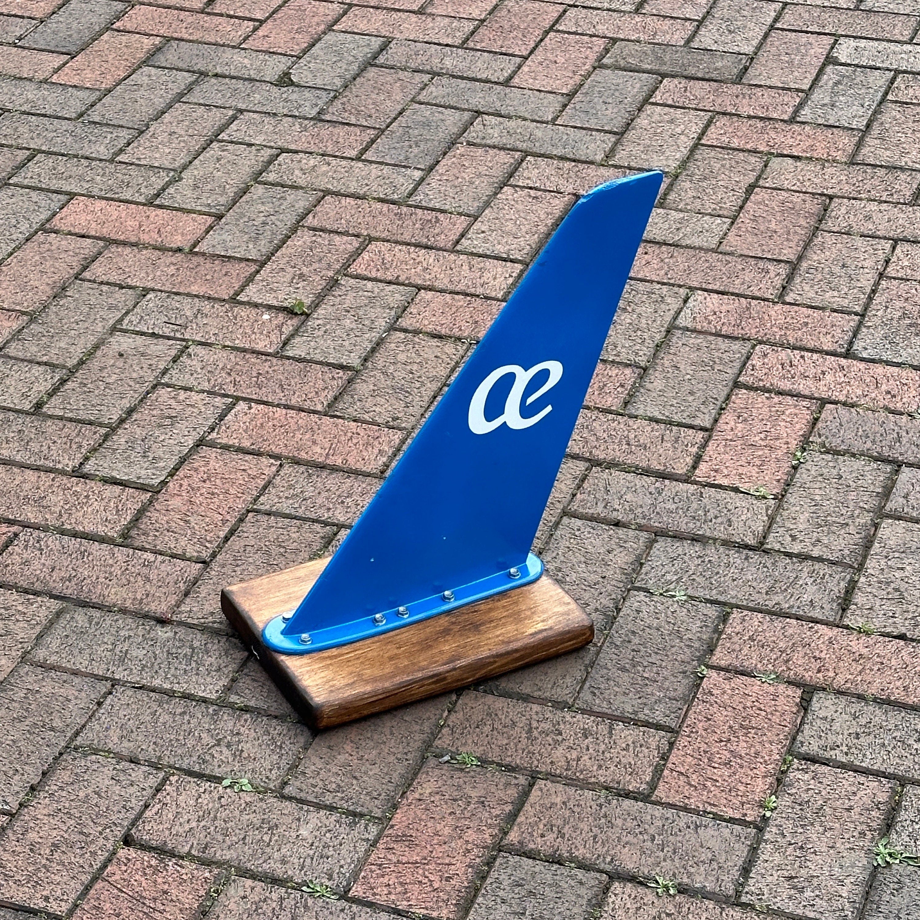 DIY Personalised Mounted VHF Antenna Upcycled Ornament Paperweight RAF  adour boeing airbus pilot aviator Air Europa Europe Madrid Espana