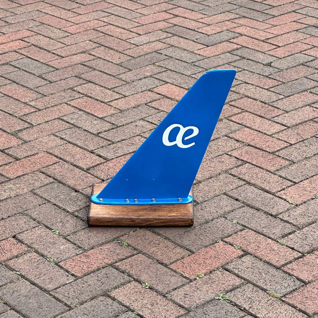DIY Personalised Mounted VHF Antenna Upcycled Ornament Paperweight RAF  adour boeing airbus pilot aviator Air Europa Europe Madrid Espana