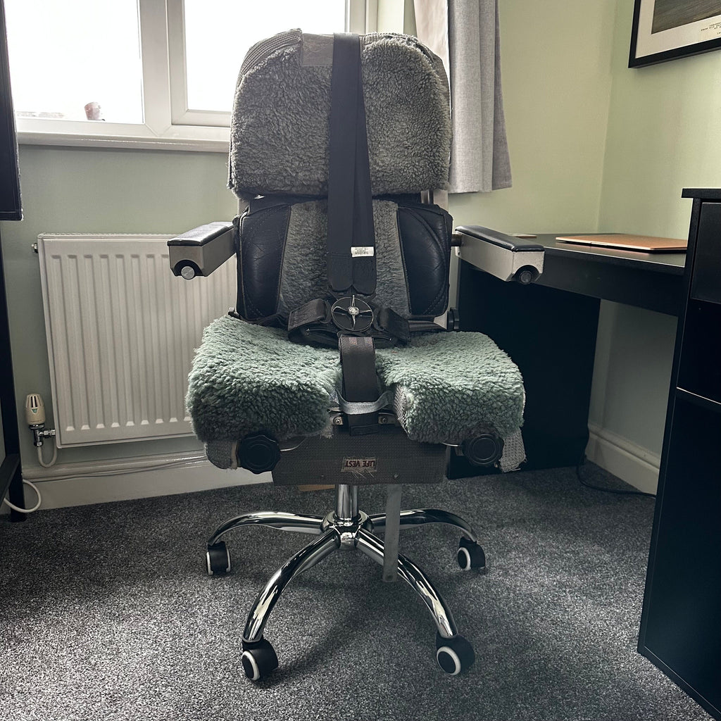 Eastern Airways G-CIHD Captains Cockpit Seat Upcycled Office Desk Chair
