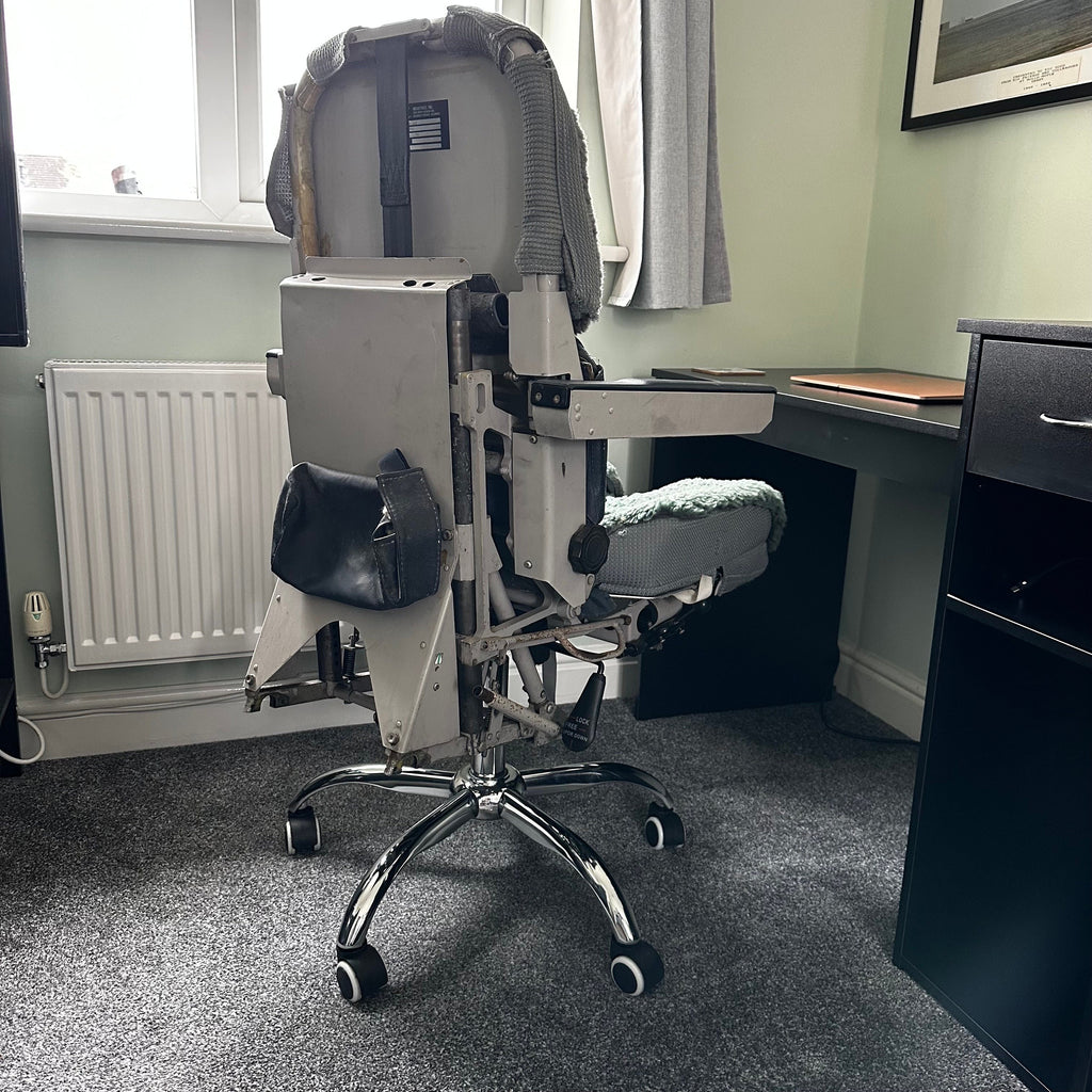 Eastern Airways G-CIHD Captains Cockpit Seat Upcycled Office Desk Chair