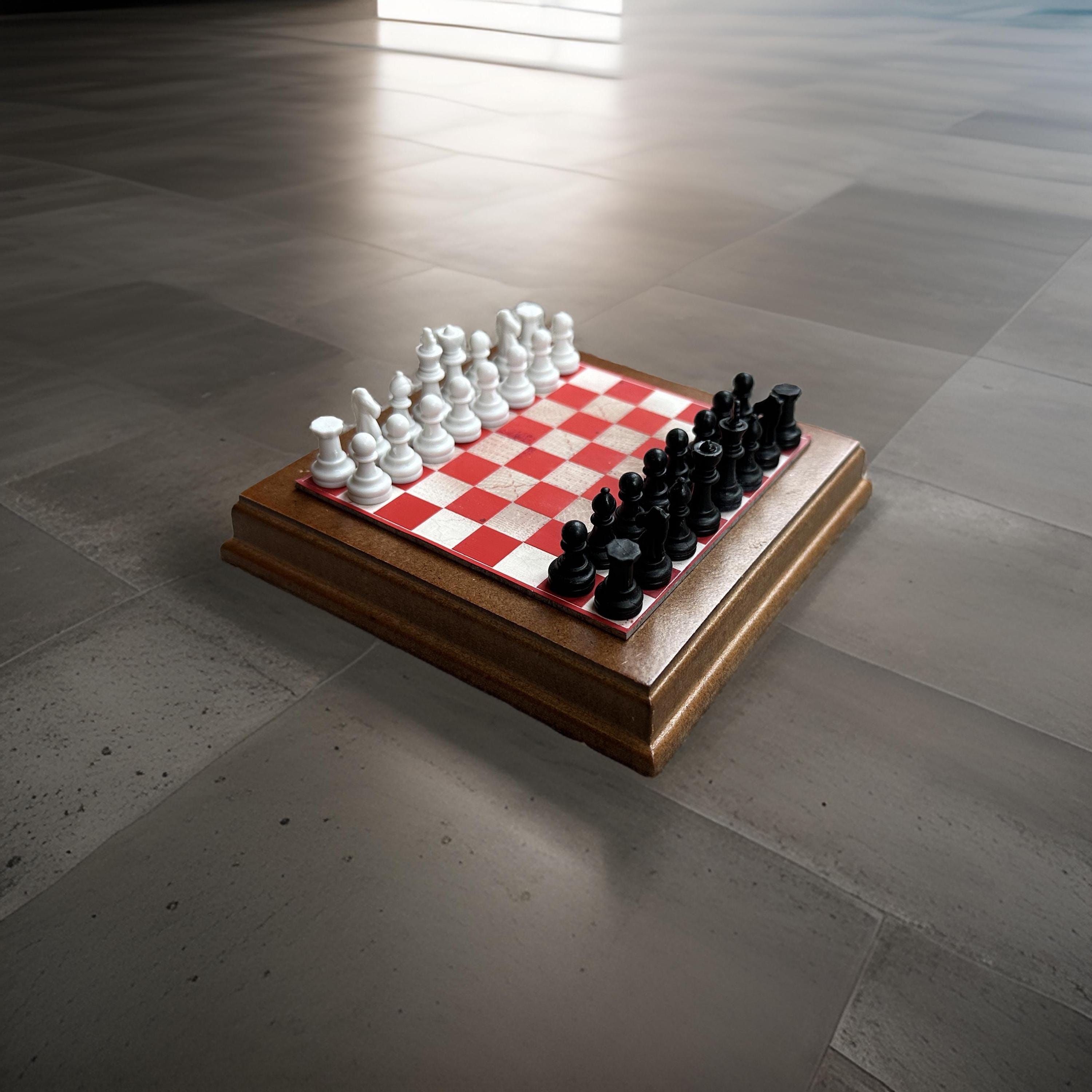 British Airways Boeing 747 Fuselage Cut Chess Board Set World’s First Collectible Airbus memorabilia Pilot gift engraved