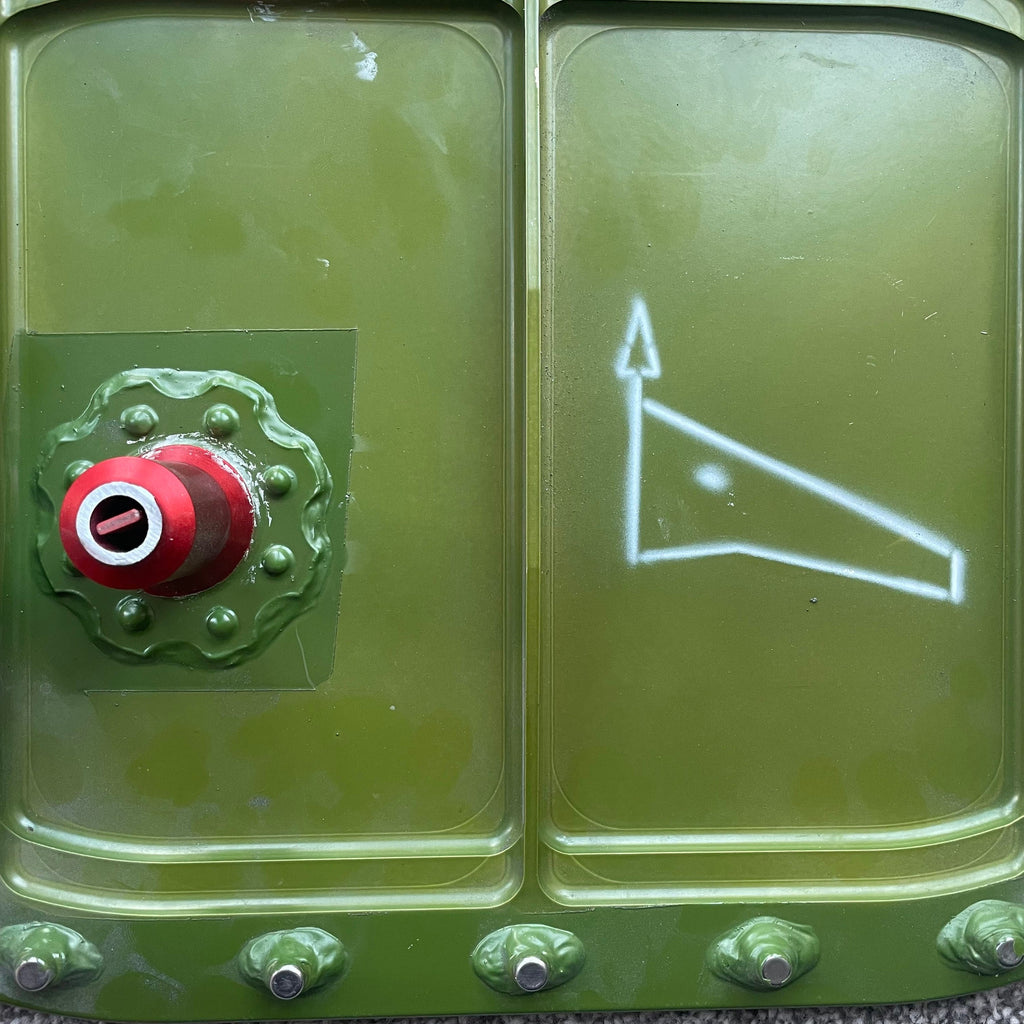 Embraer ERJ 145 Reg- CS-TPH Tap Portugal Airlines Fuel Tank Access Panel Upcycled Coffee/Side Table