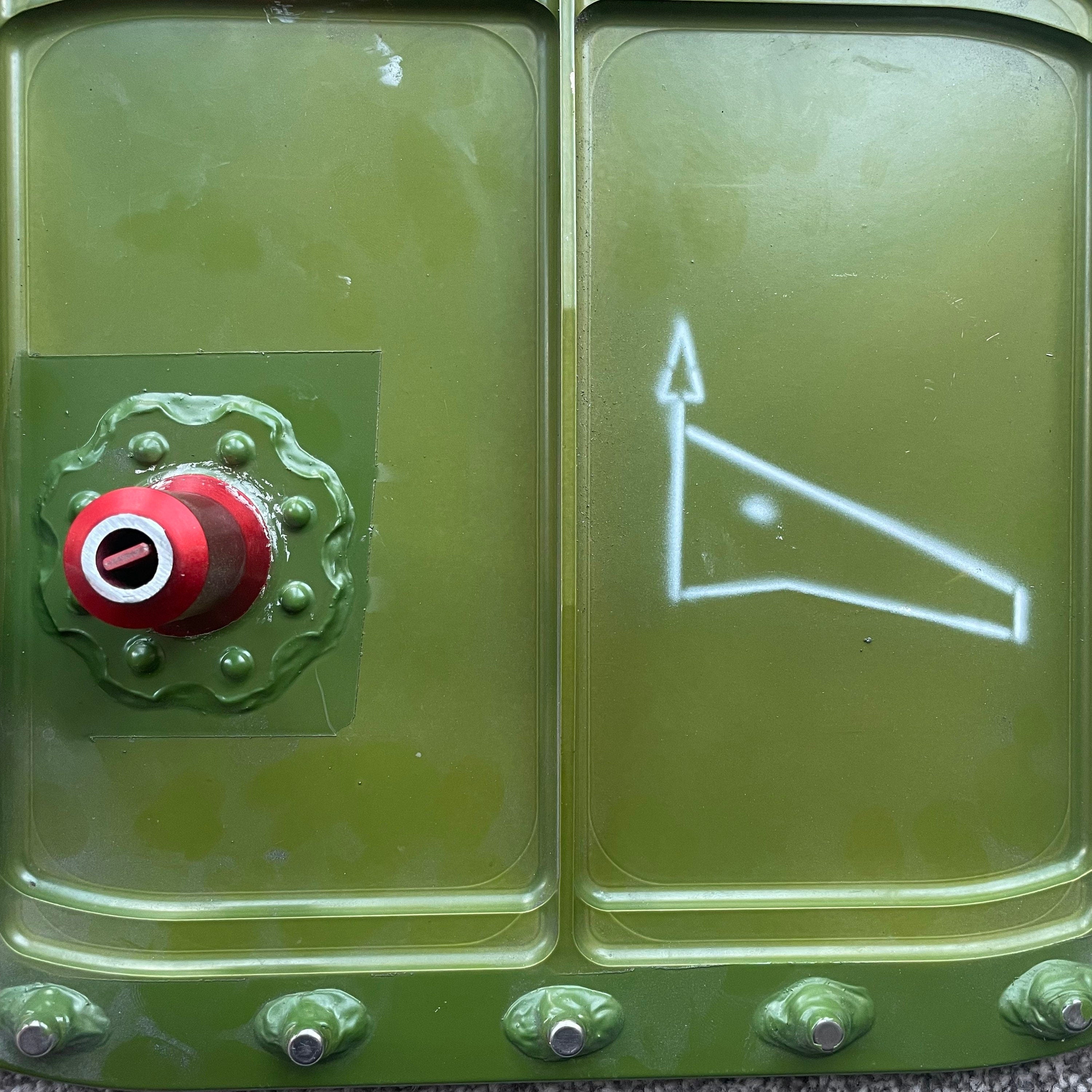 Embraer ERJ 145 Reg- CS-TPH Tap Portugal Airlines Fuel Tank Access Panel Upcycled Coffee/Side Table