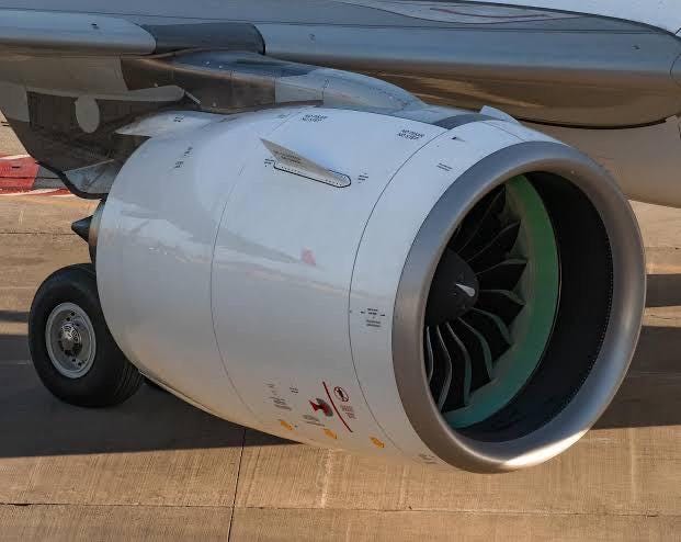 Airbus A320 Jet Engine Mirror | Aviation Wall Art | Polished Aluminium Aircraft Decor British Airways Thrust Pilot Crew London Heathrow IAE