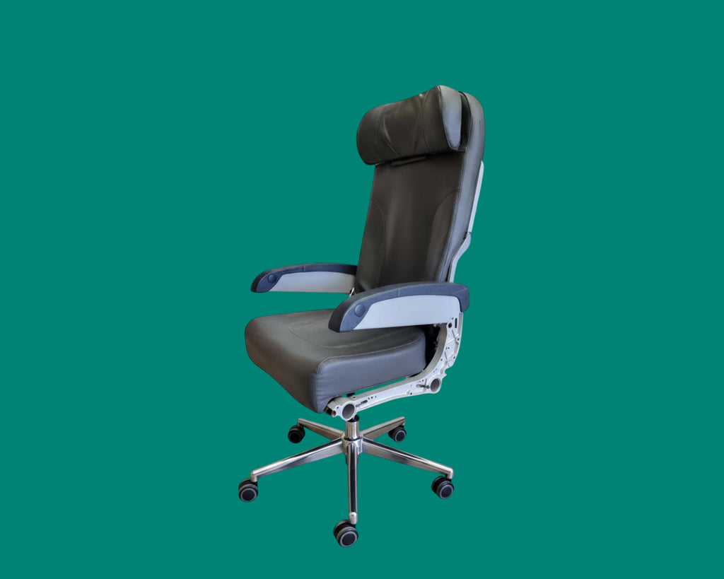 Aer Lingus Airbus EI-CVB A320 Seat Upcycled Office Desk Chair Airbus boeing